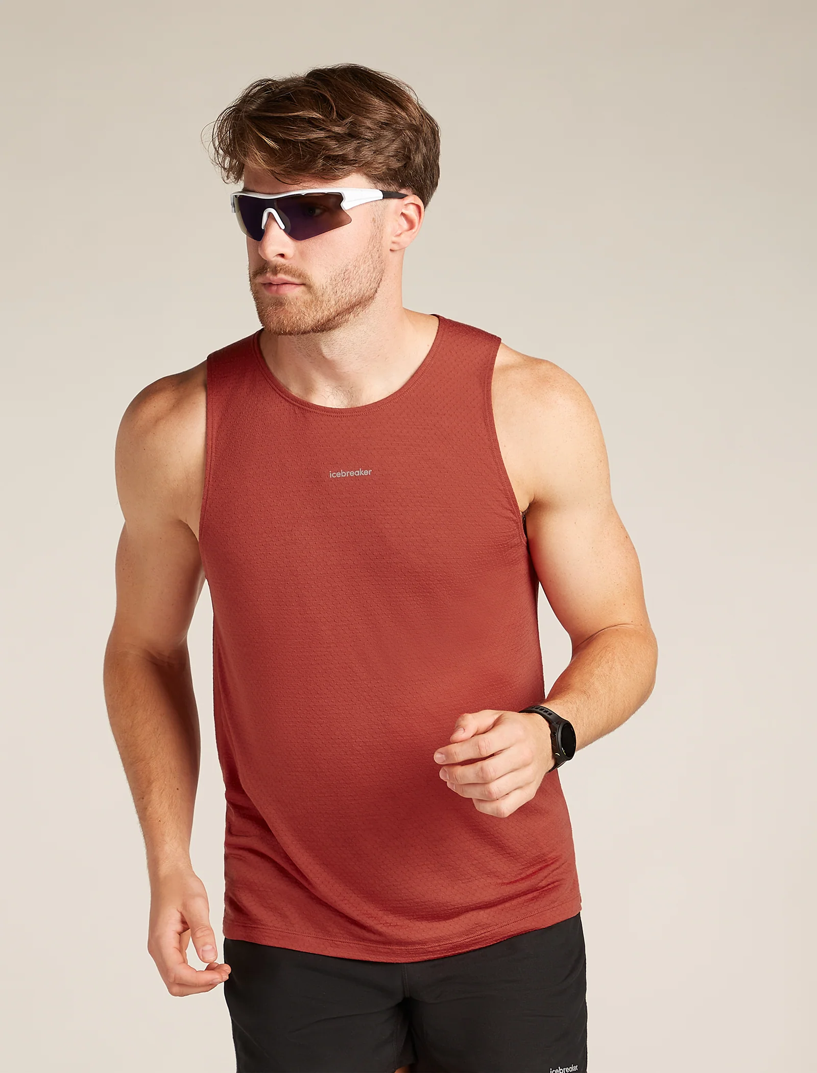 Men's 125 Cool-Lite⢠Merino Blend Speed Tank - Image 4