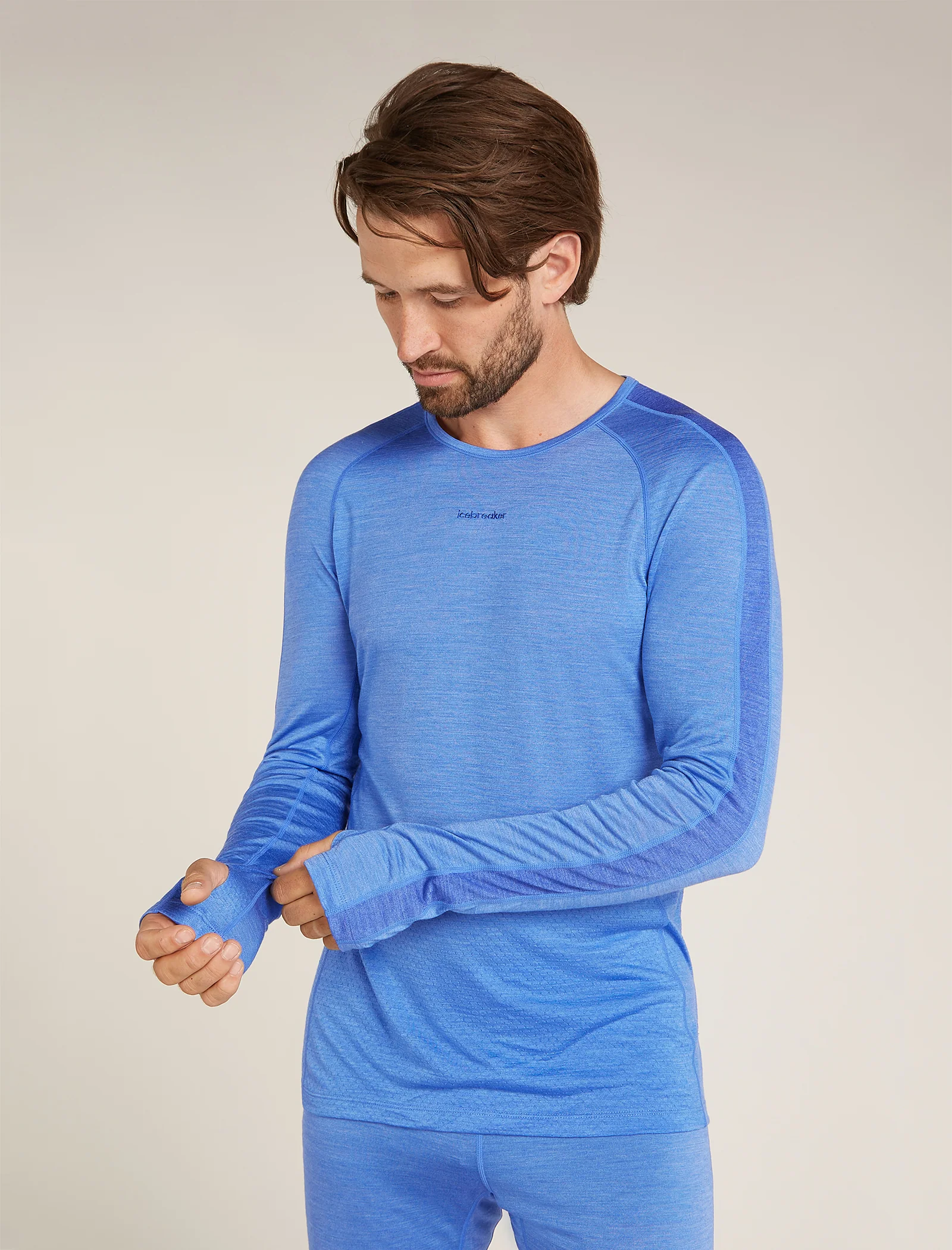 Men's 125 ZoneKnit™ Long Sleeve Crew Thermal Top - Image 3