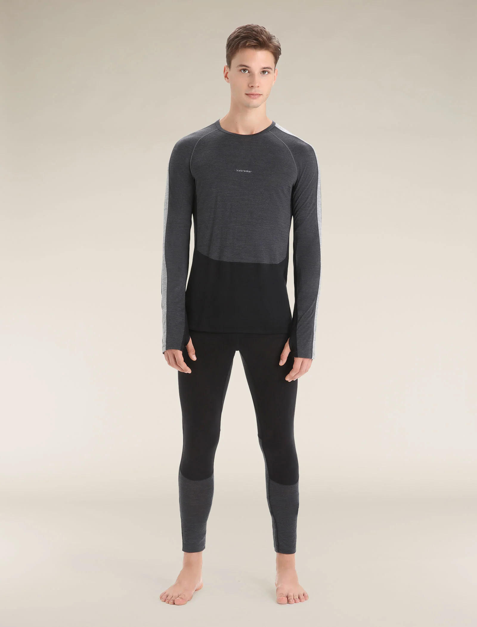 Men's 125 ZoneKnit⢠Long Sleeve Crew Thermal Top - Image 3