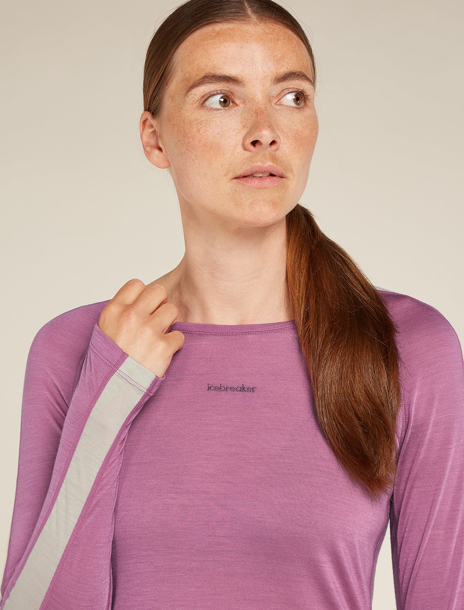 Women's 125 ZoneKnit⢠Long Sleeve Crew Thermal Top - Image 6