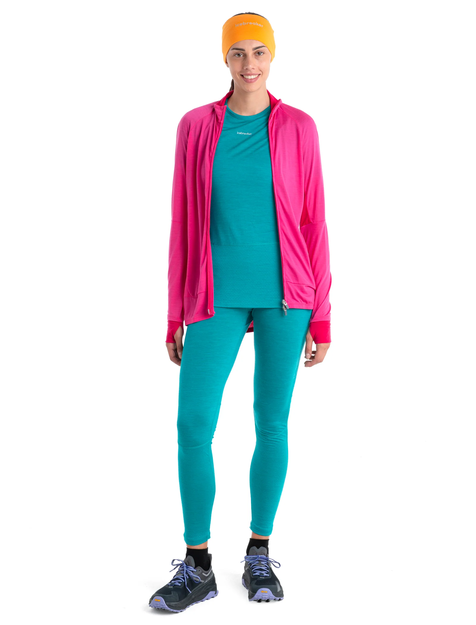 Women's 125 ZoneKnit™ Short Sleeve Crew Thermal Top - Image 3