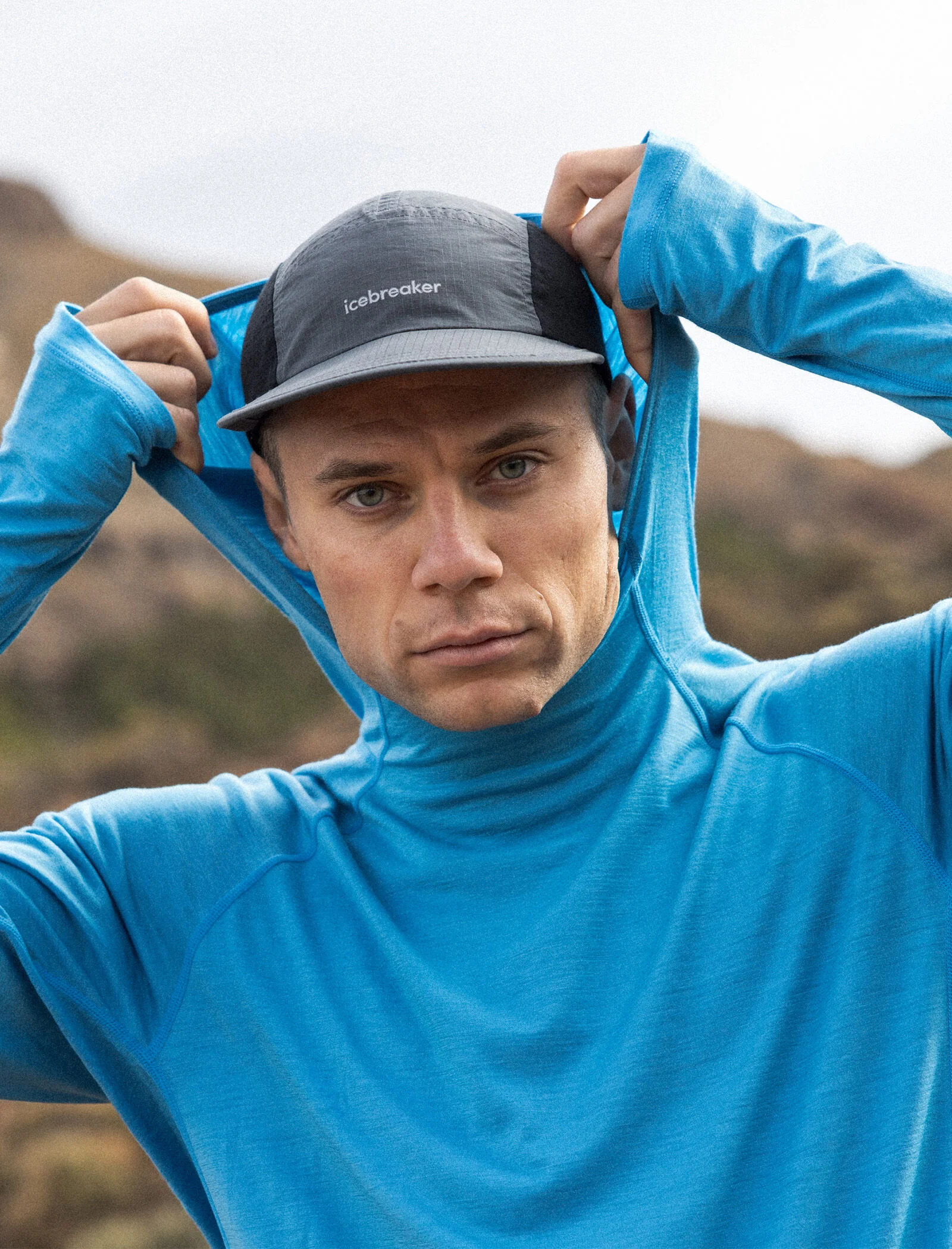 Men's 150 MerinoFine™ Ace Long Sleeve Hoodie - Image 5