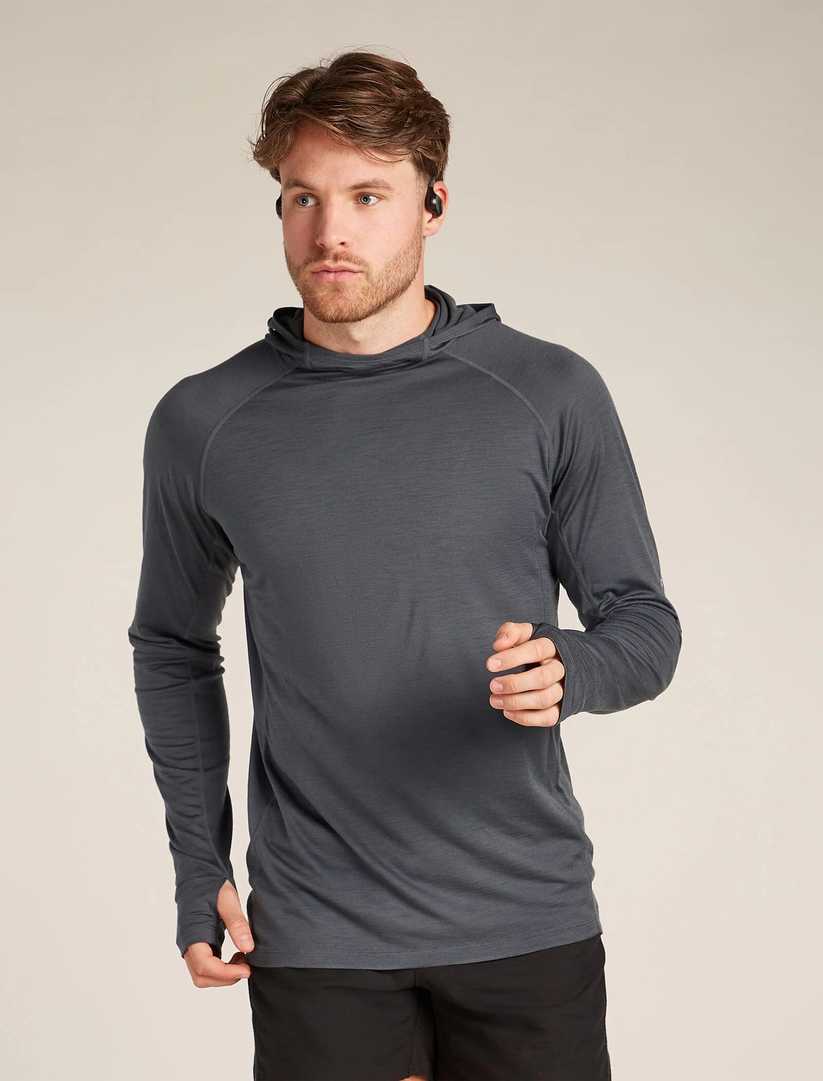 Men's 150 MerinoFine™ Ace Long Sleeve Hoodie - Image 4