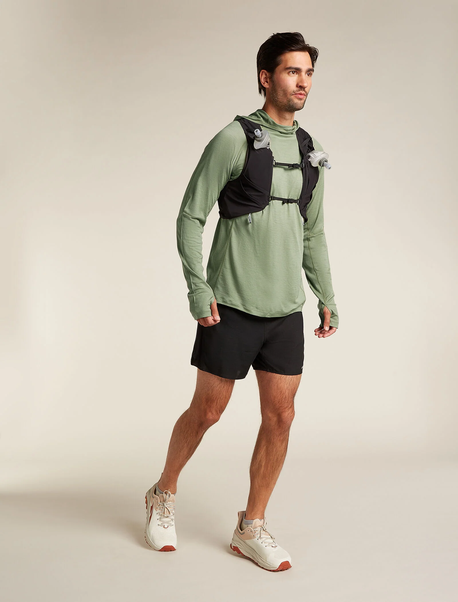 Men's 150 MerinoFine™ Ace Long Sleeve Hoodie - Image 4