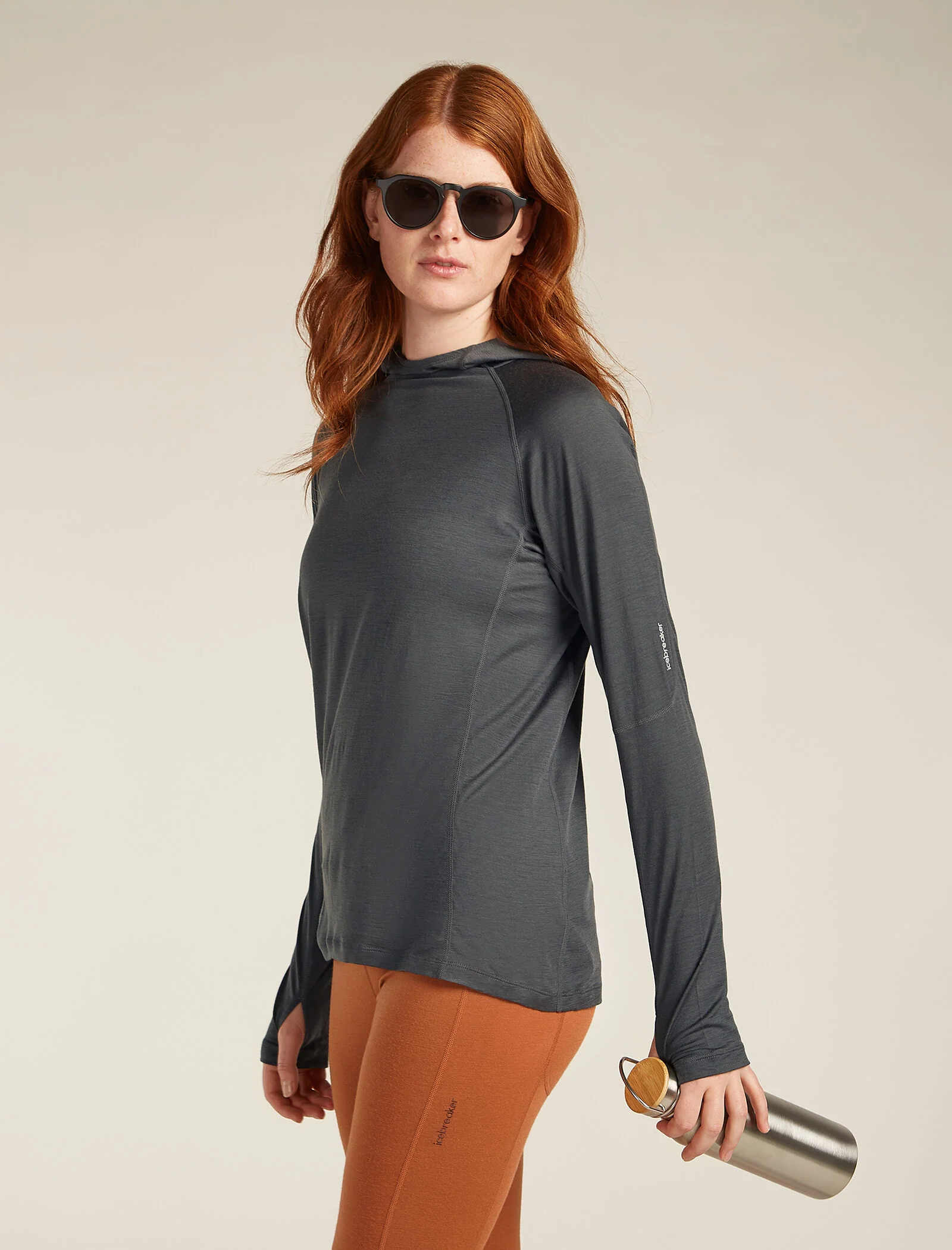 Women's 150 MerinoFine™ Ace Long Sleeve Hoodie - Image 4