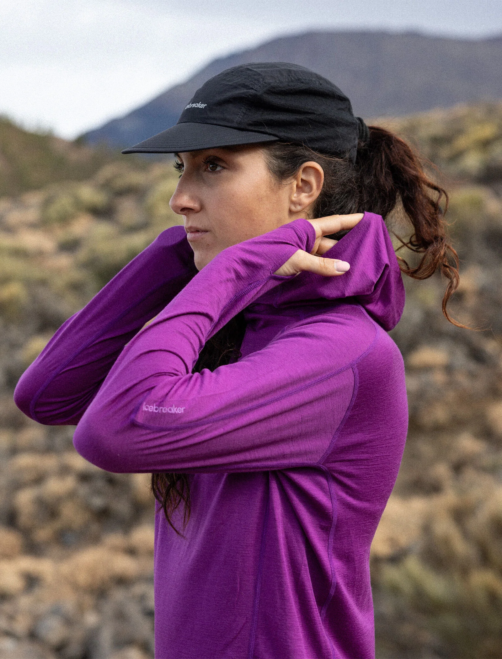 Women's 150 MerinoFine™ Ace Long Sleeve Hoodie - Image 5