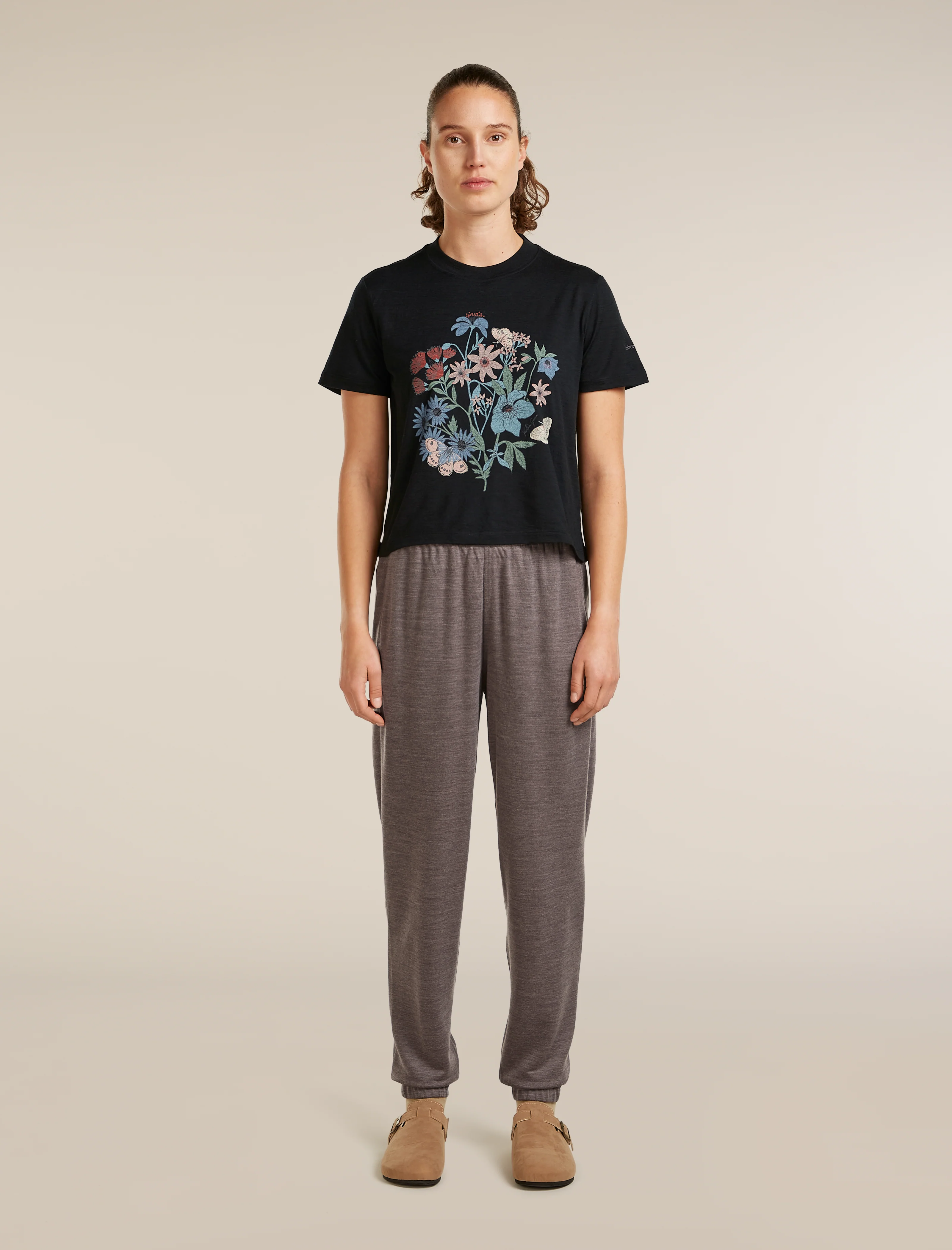 150 Tech Lite Crop T-Shirt Nz Flora - Image 3