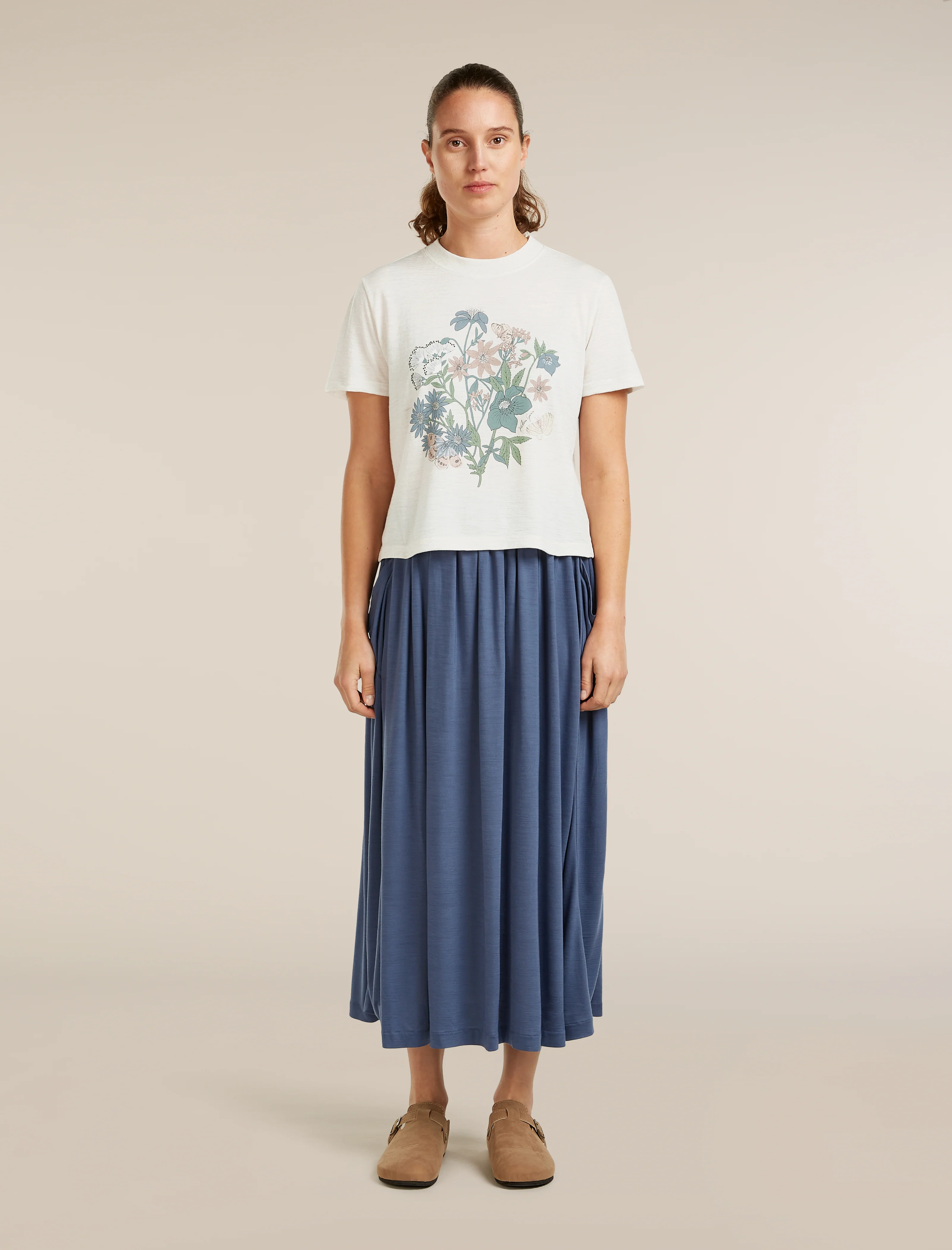 150 Tech Lite Crop T-Shirt Nz Flora - Image 3