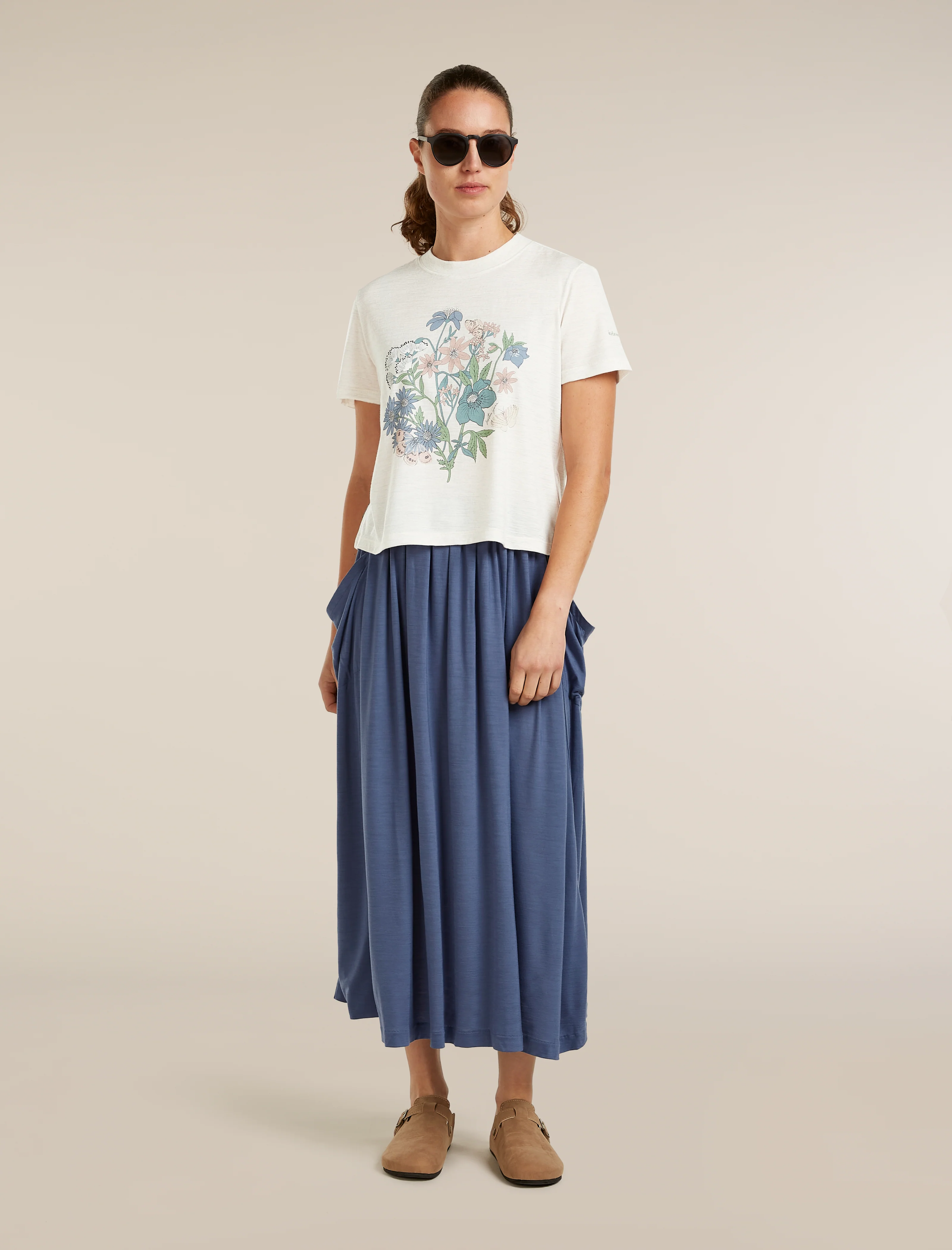 150 Tech Lite Crop T-Shirt Nz Flora - Image 4
