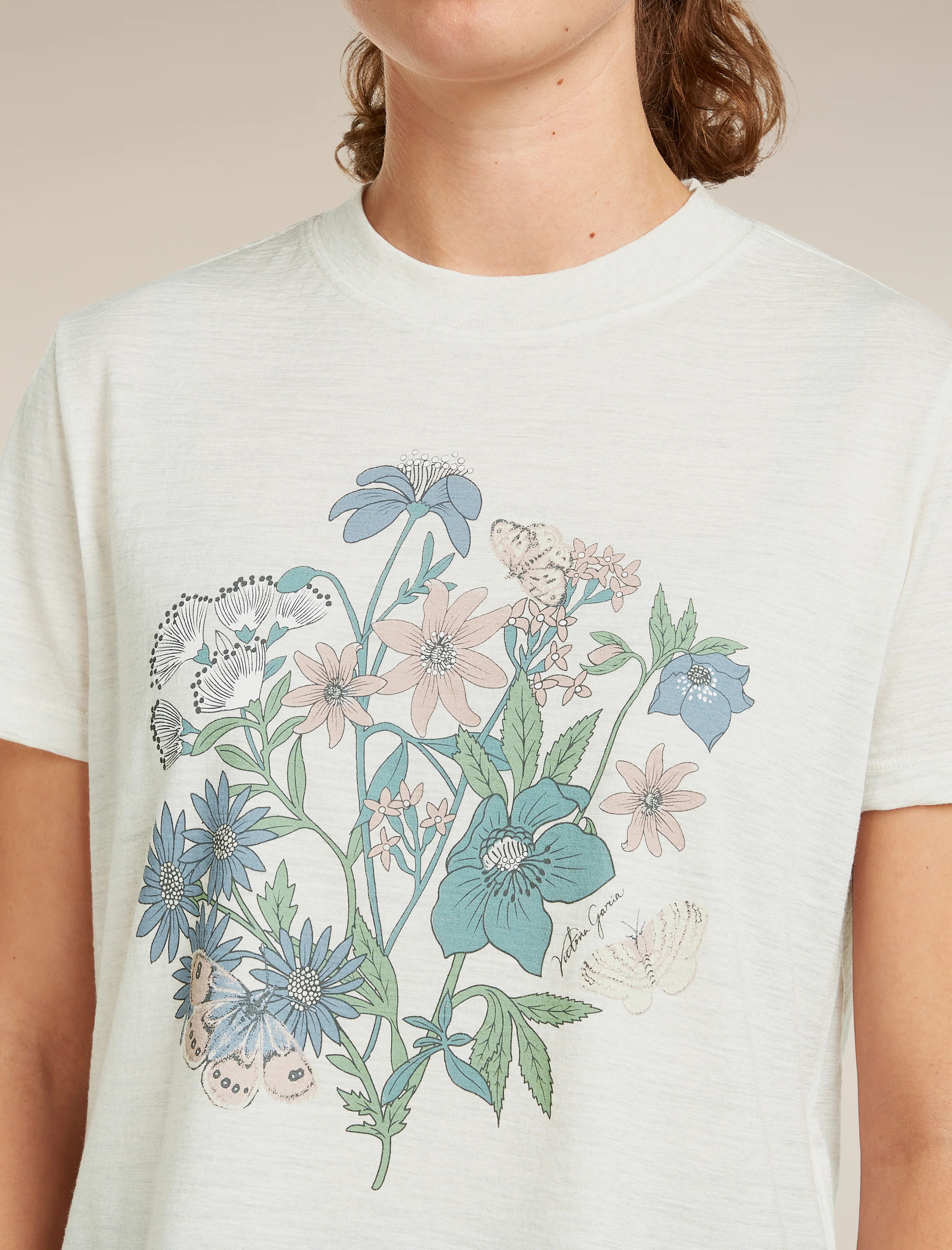 150 Tech Lite Crop T-Shirt Nz Flora - Image 5