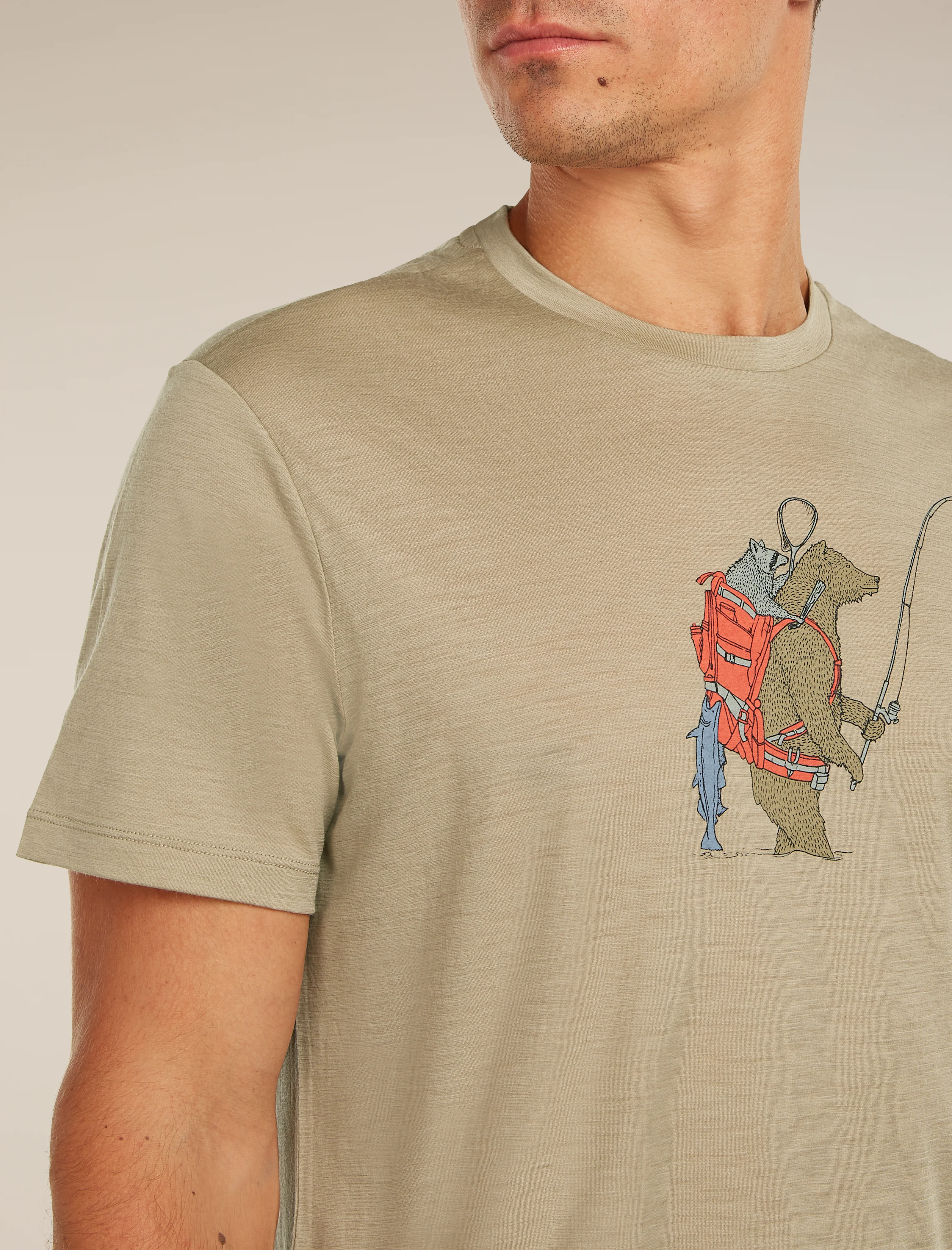 150 Tech Lite T-Shirt Bear Catch - Image 5