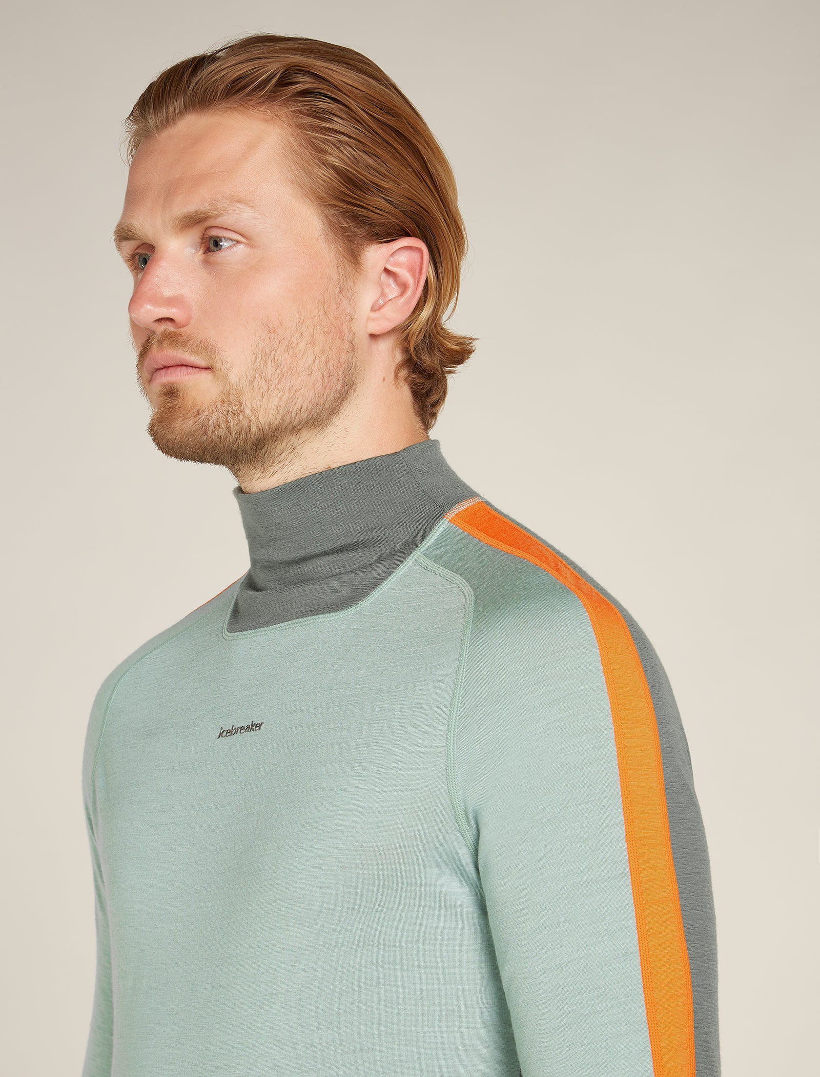 Men's 200 Sonebula Long Sleeve High Neck Thermal Top - Image 7