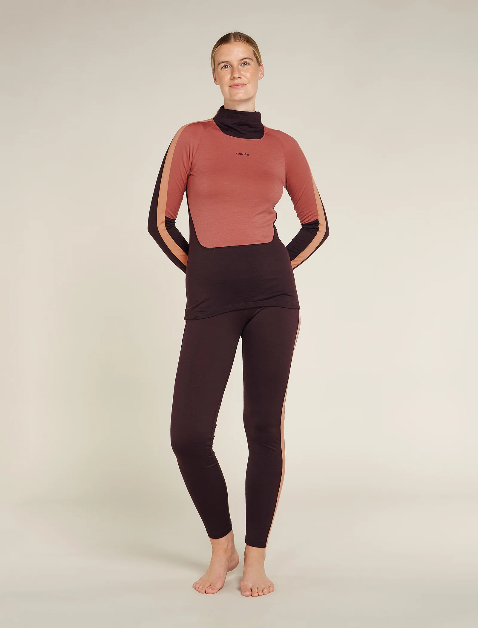 Women's 200 Sonebula Long Sleeve High Neck Thermal Top - Image 3