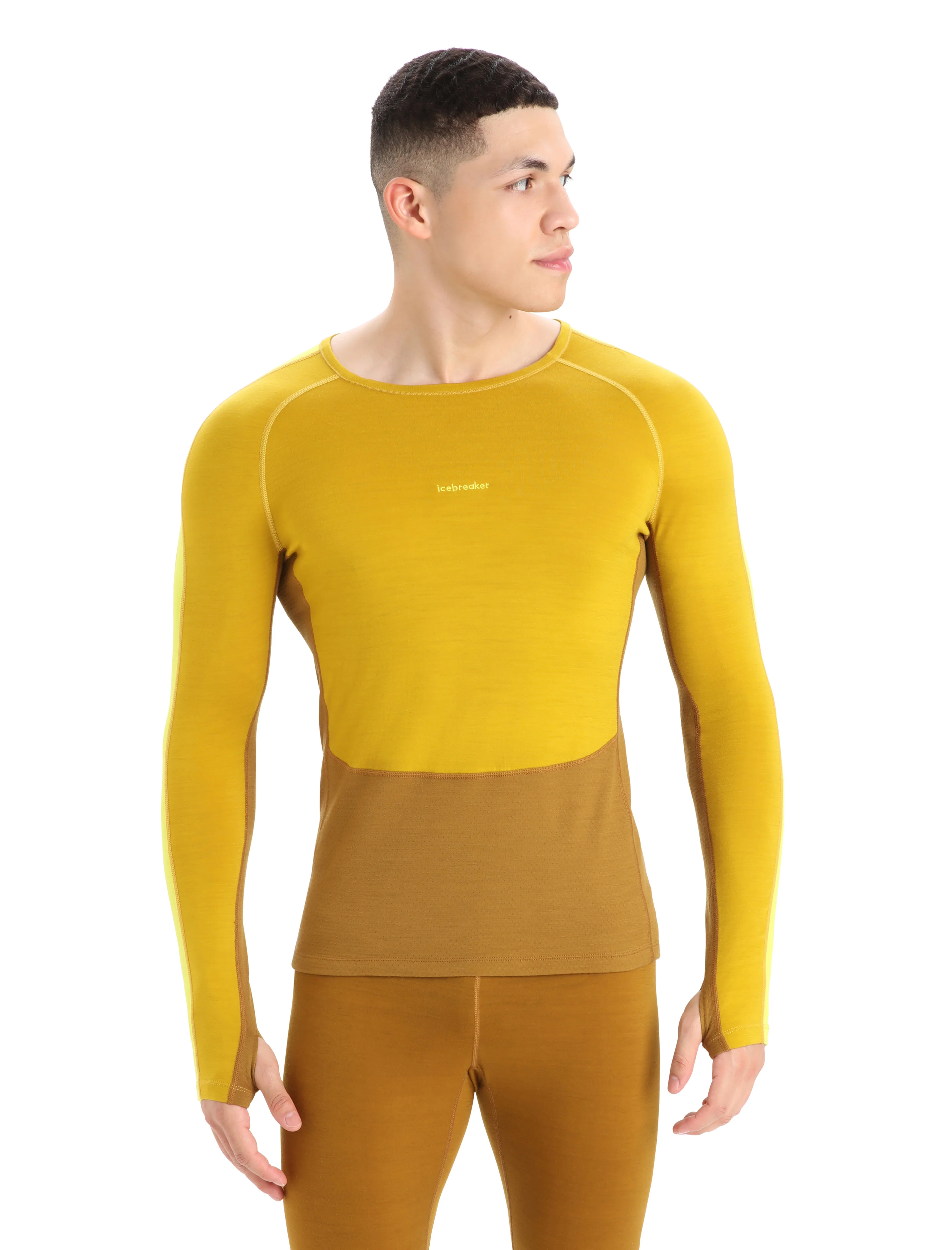 Men's 200 ZoneKnit™ Long Sleeve Crew Thermal Top