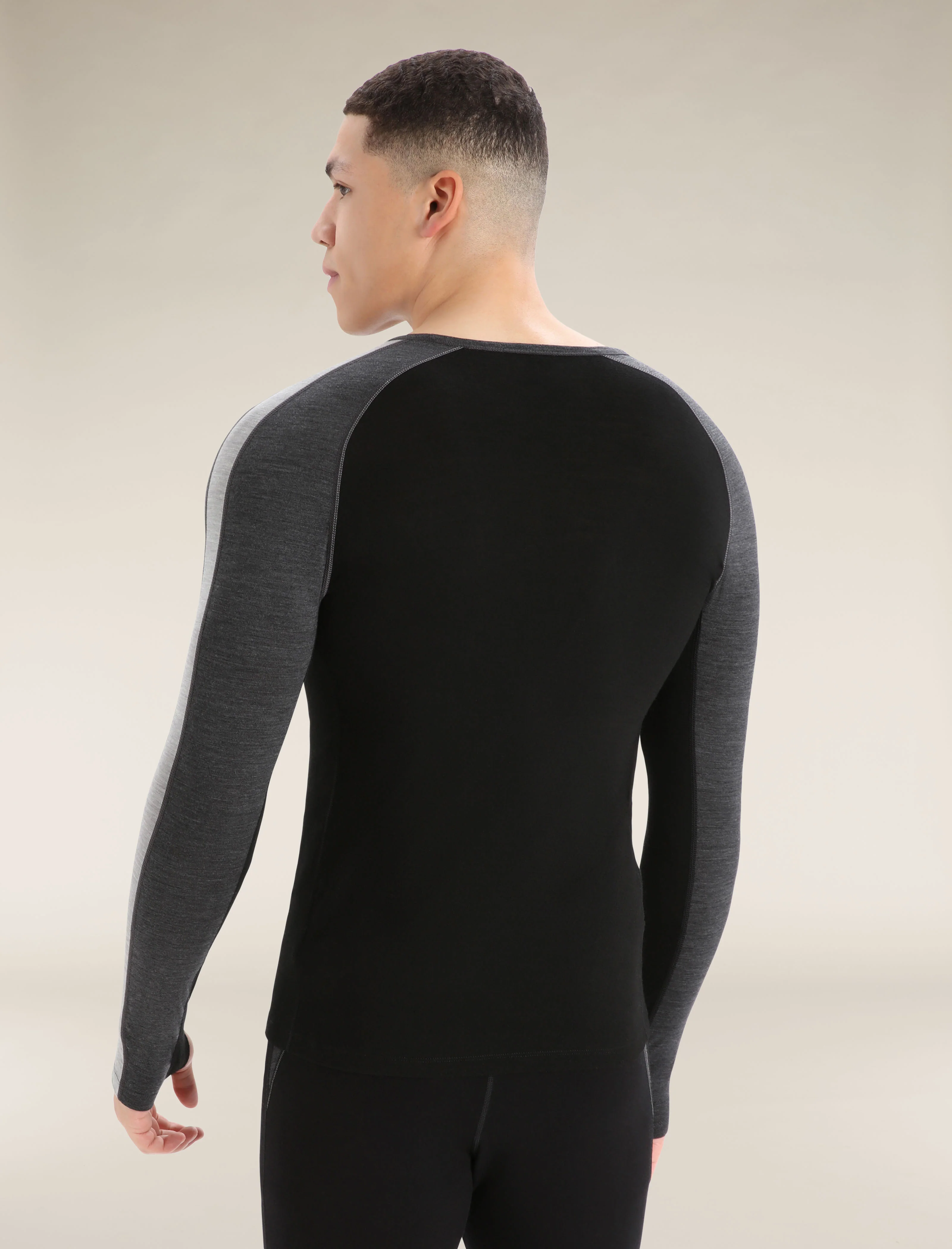 Men's 200 ZoneKnit⢠Long Sleeve Crew Thermal Top - Image 2