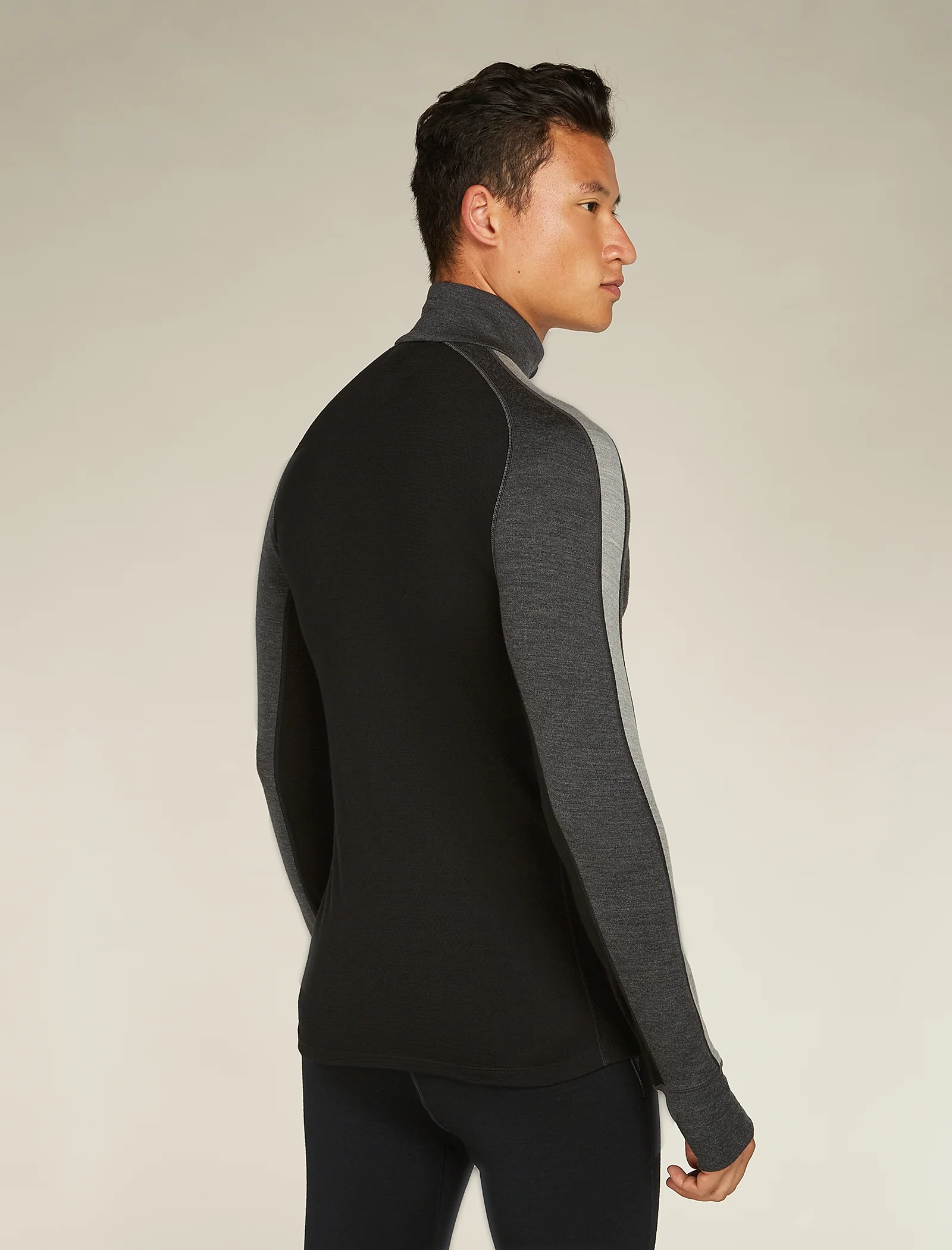 Men's 260 ZoneKnit⢠Long Sleeve Half Zip Thermal Top - Image 2