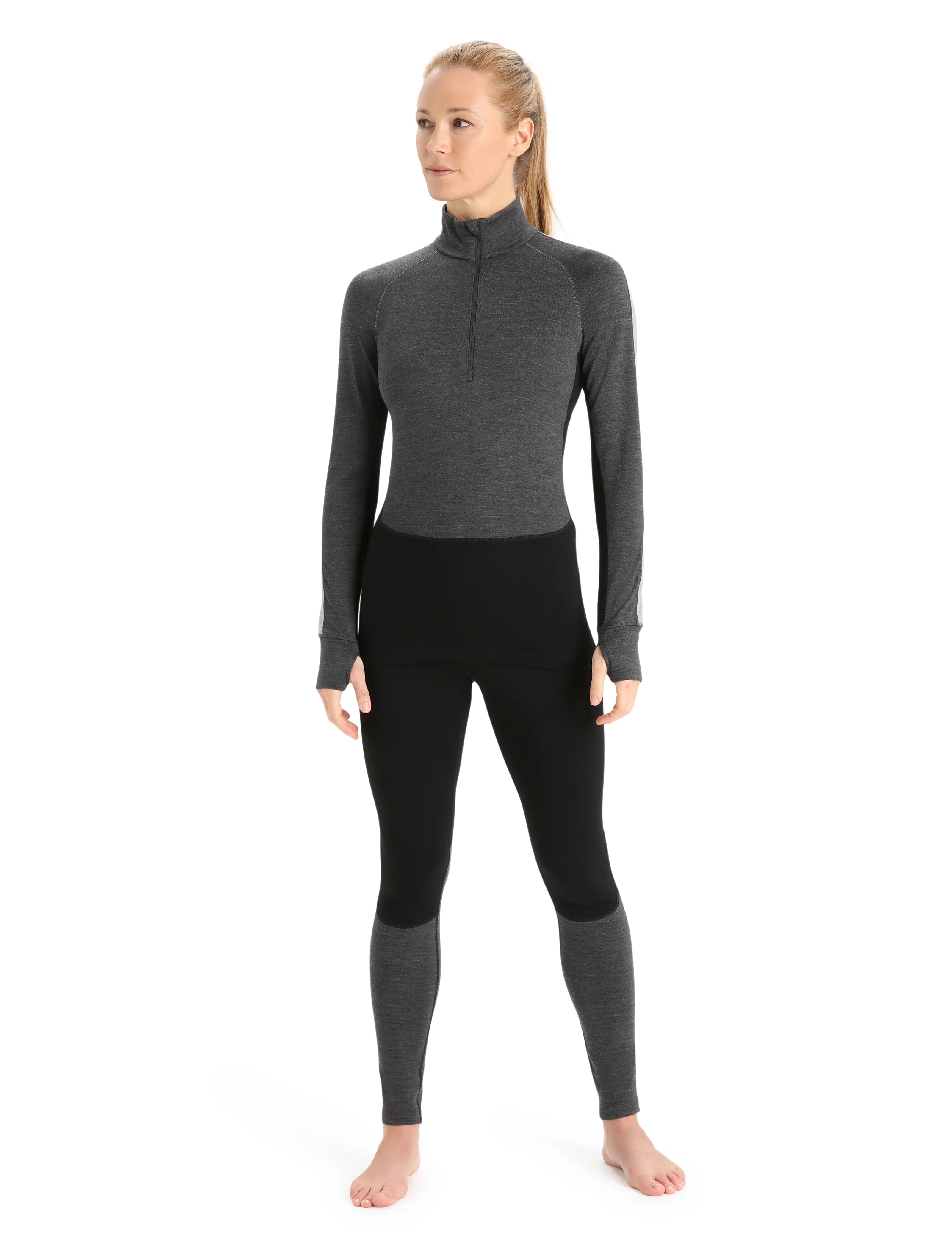 Women's 260 ZoneKnit™ Long Sleeve Half Zip Thermal Top - Image 3