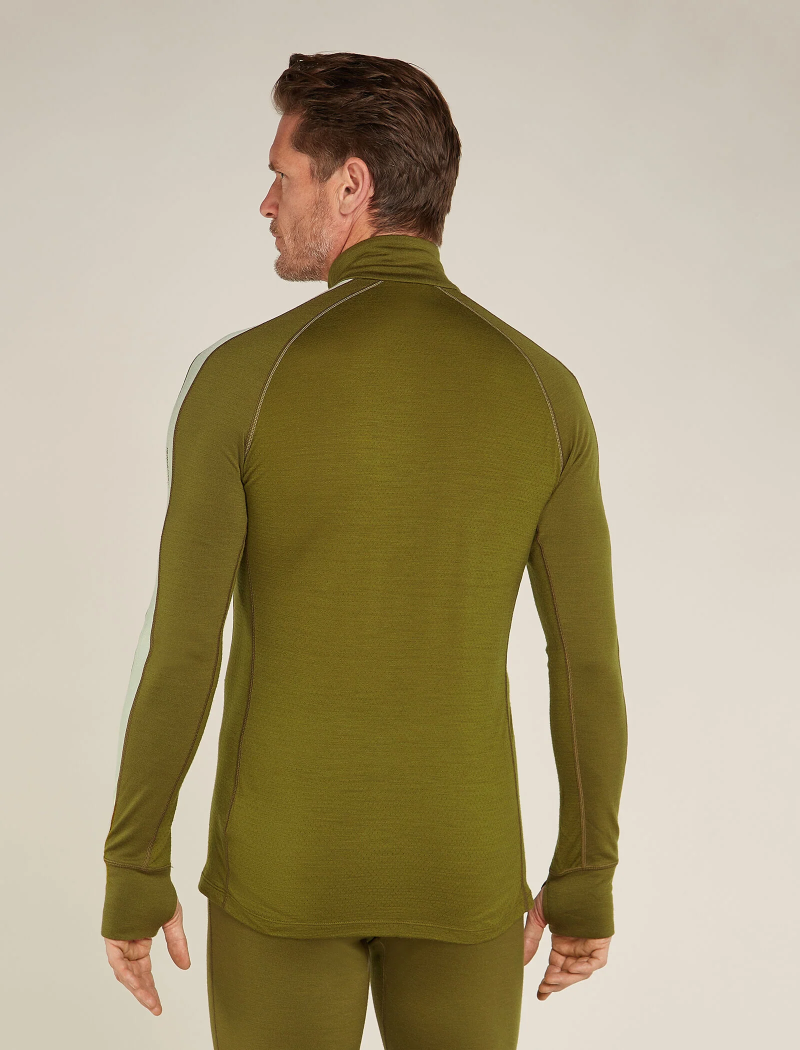 Men's 260 ZoneKnit™ Long Sleeve Half Zip Thermal Top - Image 2