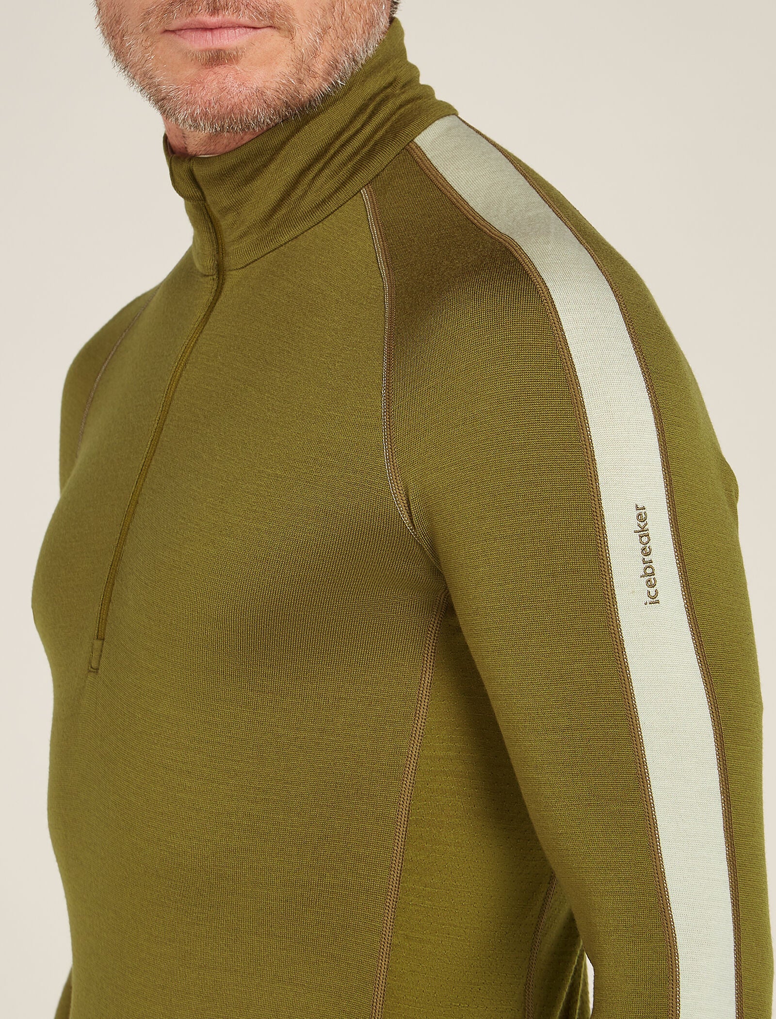 Men's 260 ZoneKnit™ Long Sleeve Half Zip Thermal Top - Image 5