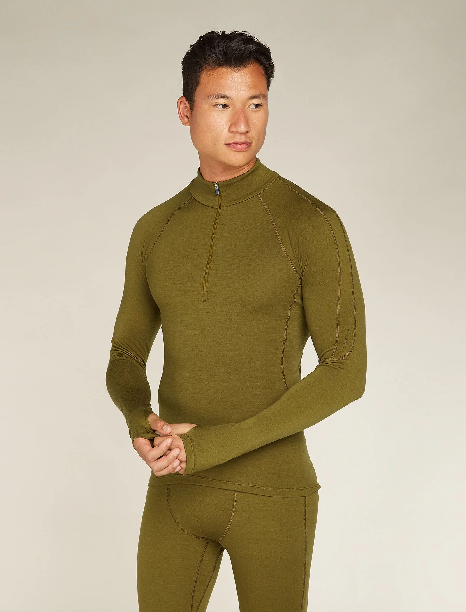 Men's 300 MerinoFine™ Polar Long Sleeve Half Zip Thermal Top