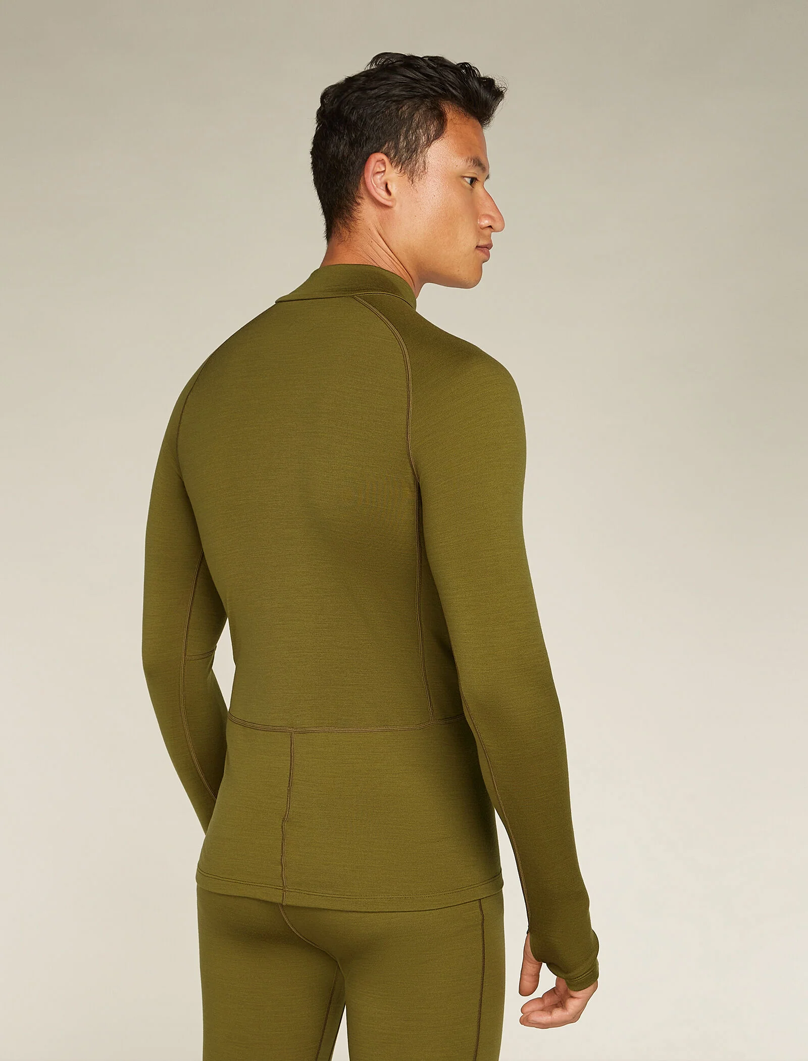 Men's 300 MerinoFine™ Polar Long Sleeve Half Zip Thermal Top - Image 2
