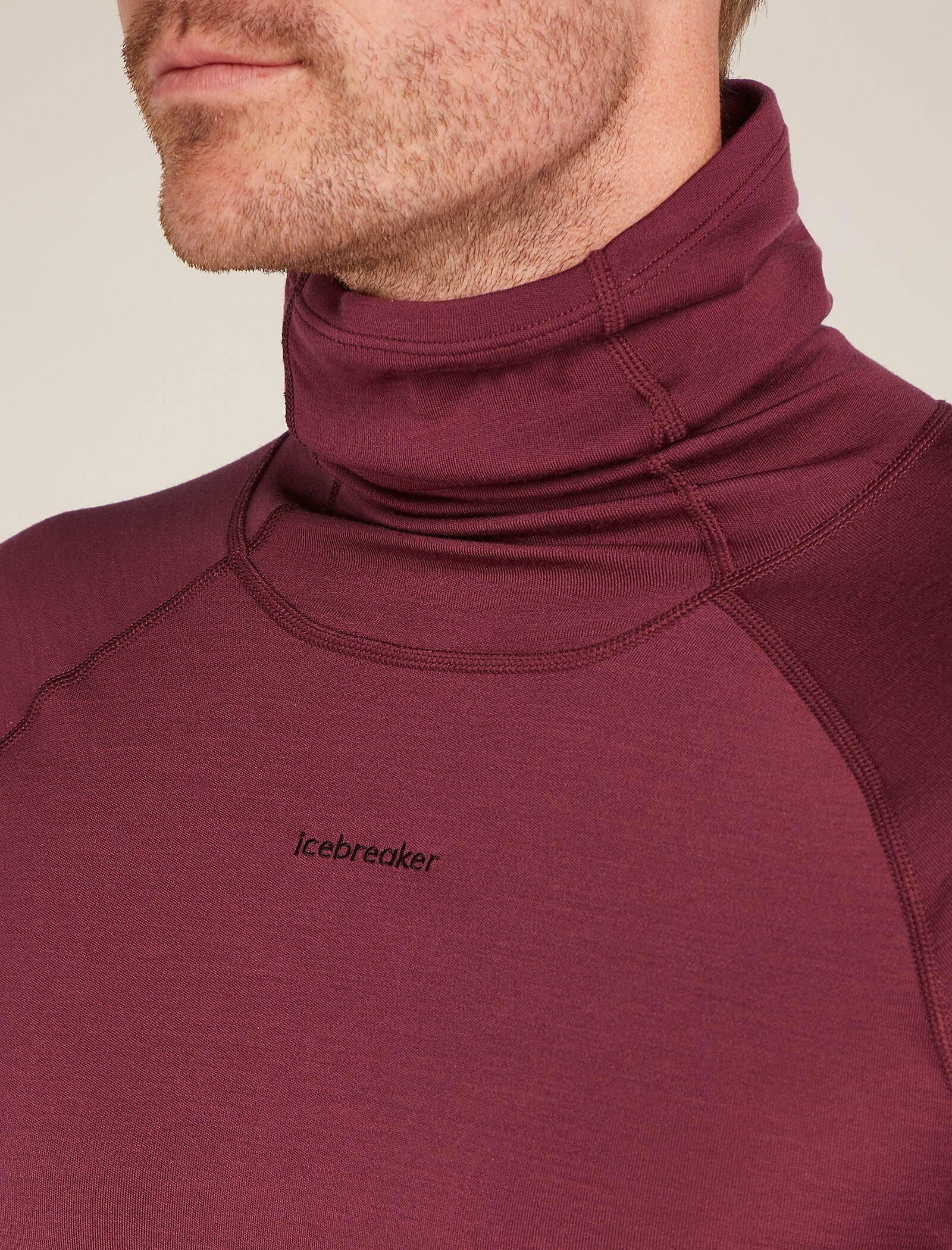 Men's 300 MerinoFine™ Polar Long Sleeve Roll Neck Thermal Top - Image 6