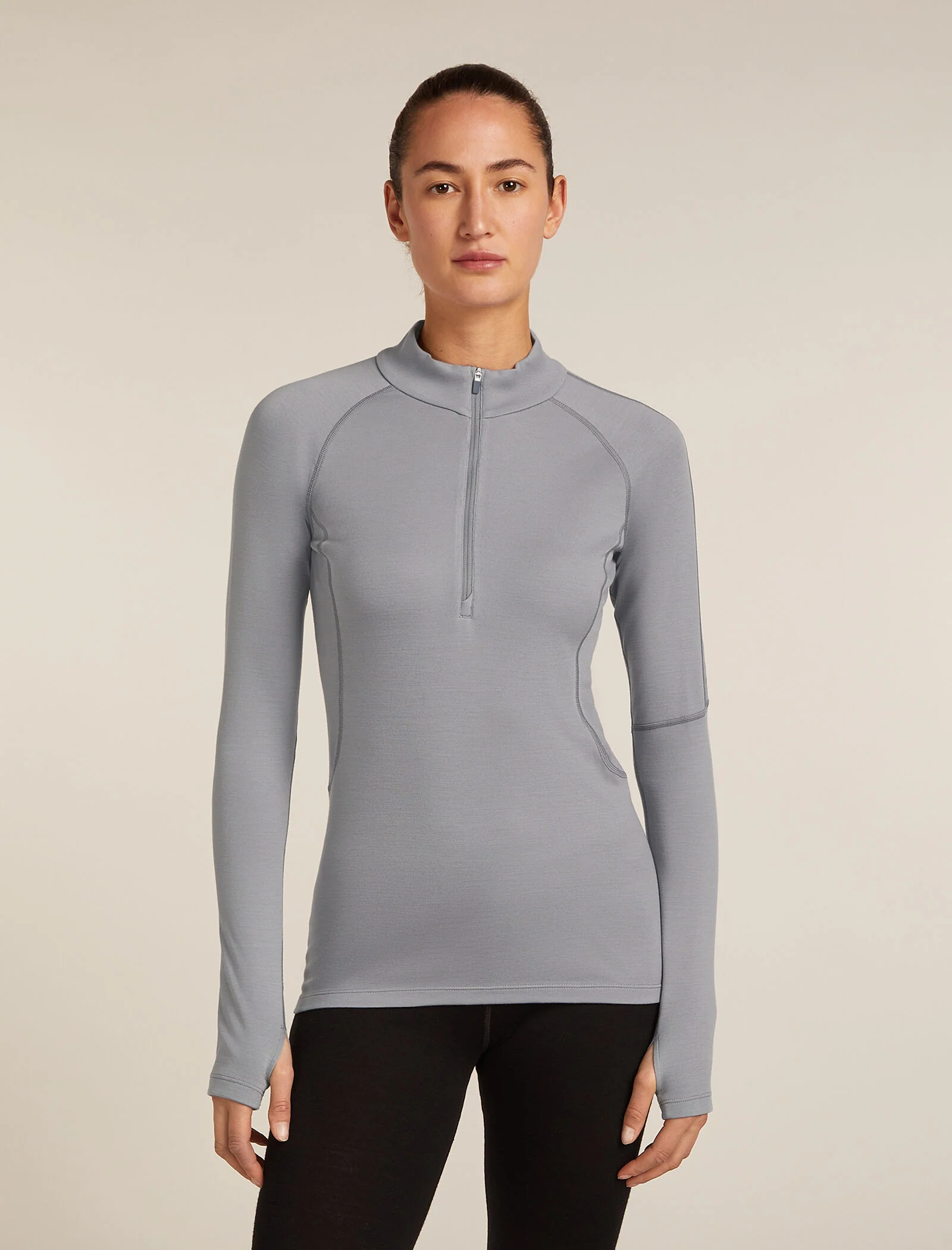 Women's 300 MerinoFine⢠Polar Long Sleeve Half Zip Thermal Top