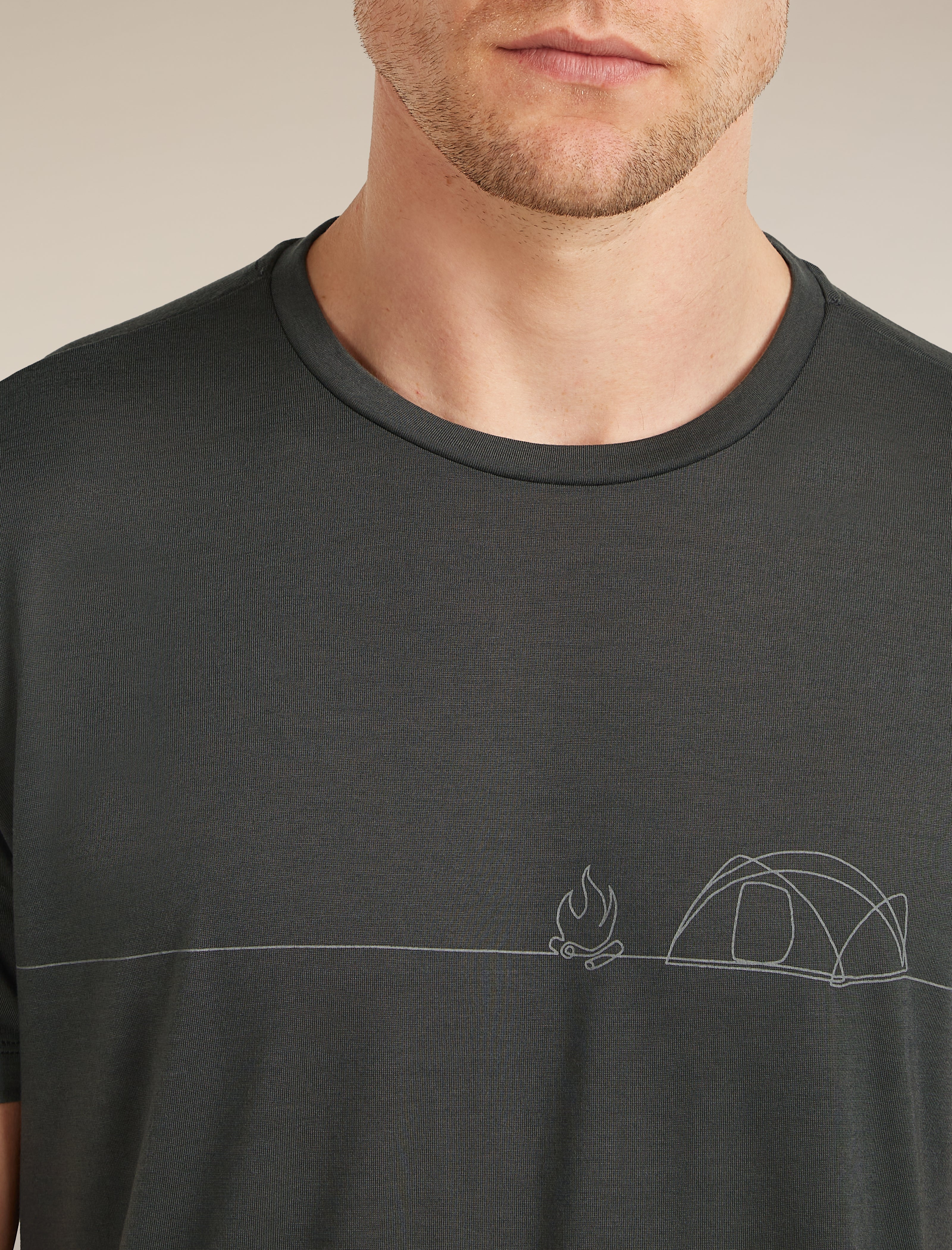 Core T-Shirt Single Line Camp - Image 12