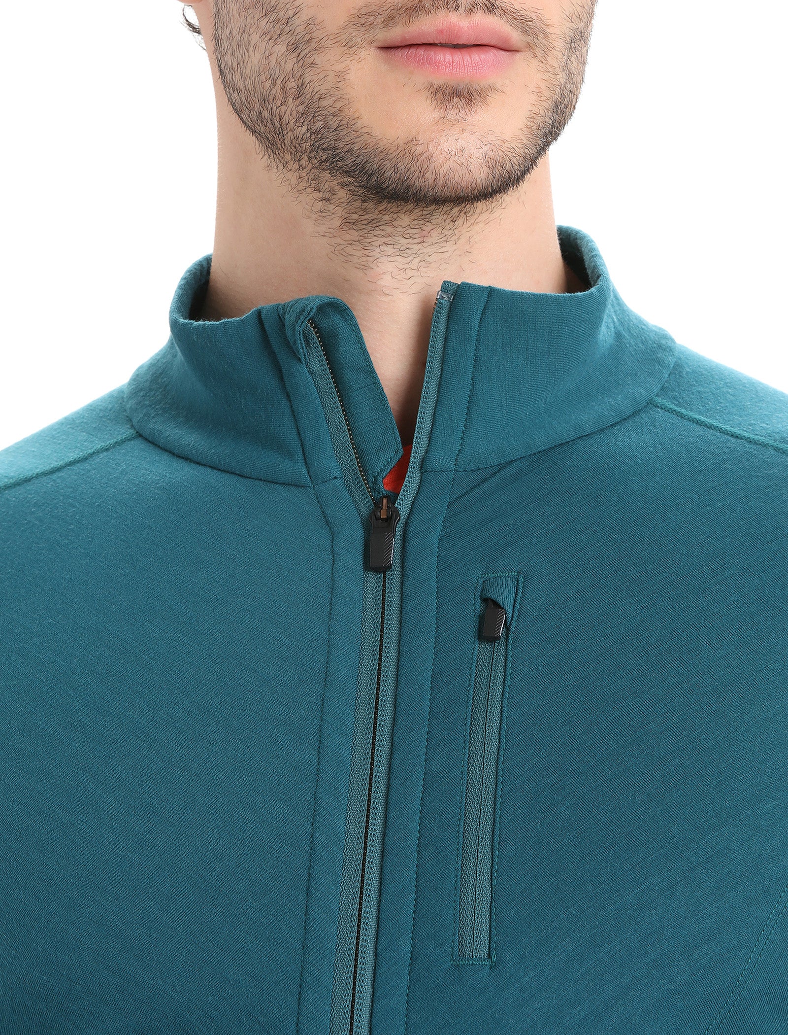 Men's Descender Long Sleeve Zip Jacket - Image 4