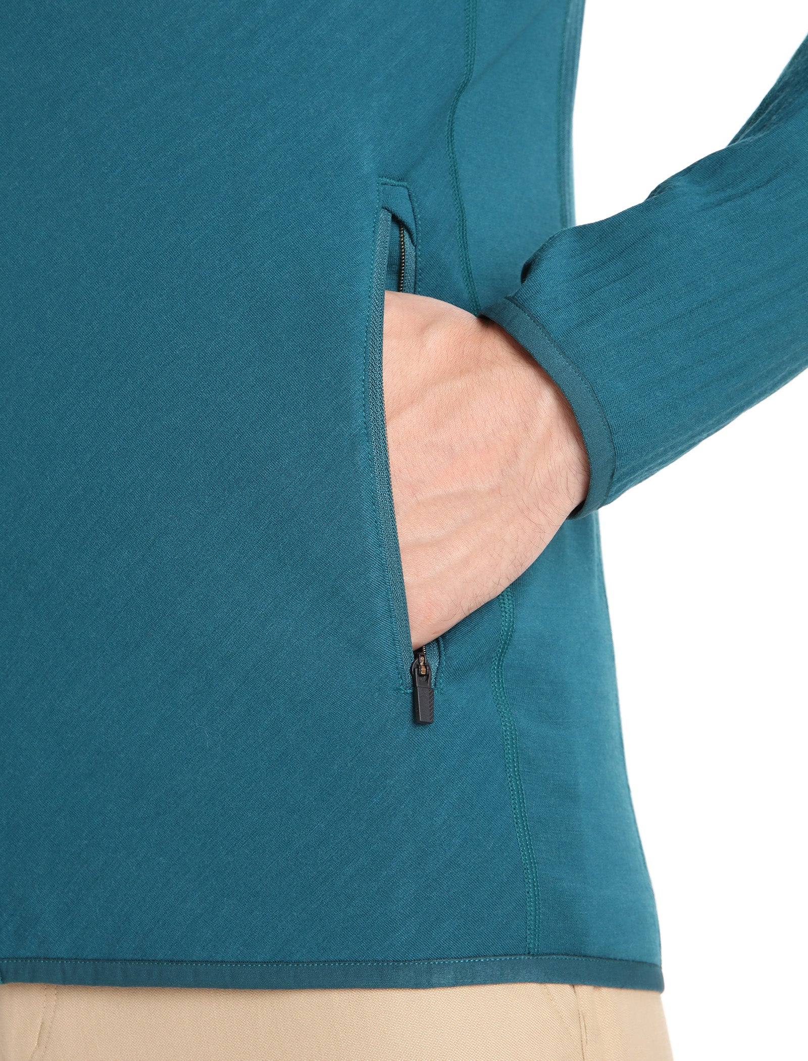 Men's Descender Long Sleeve Zip Jacket - Image 7