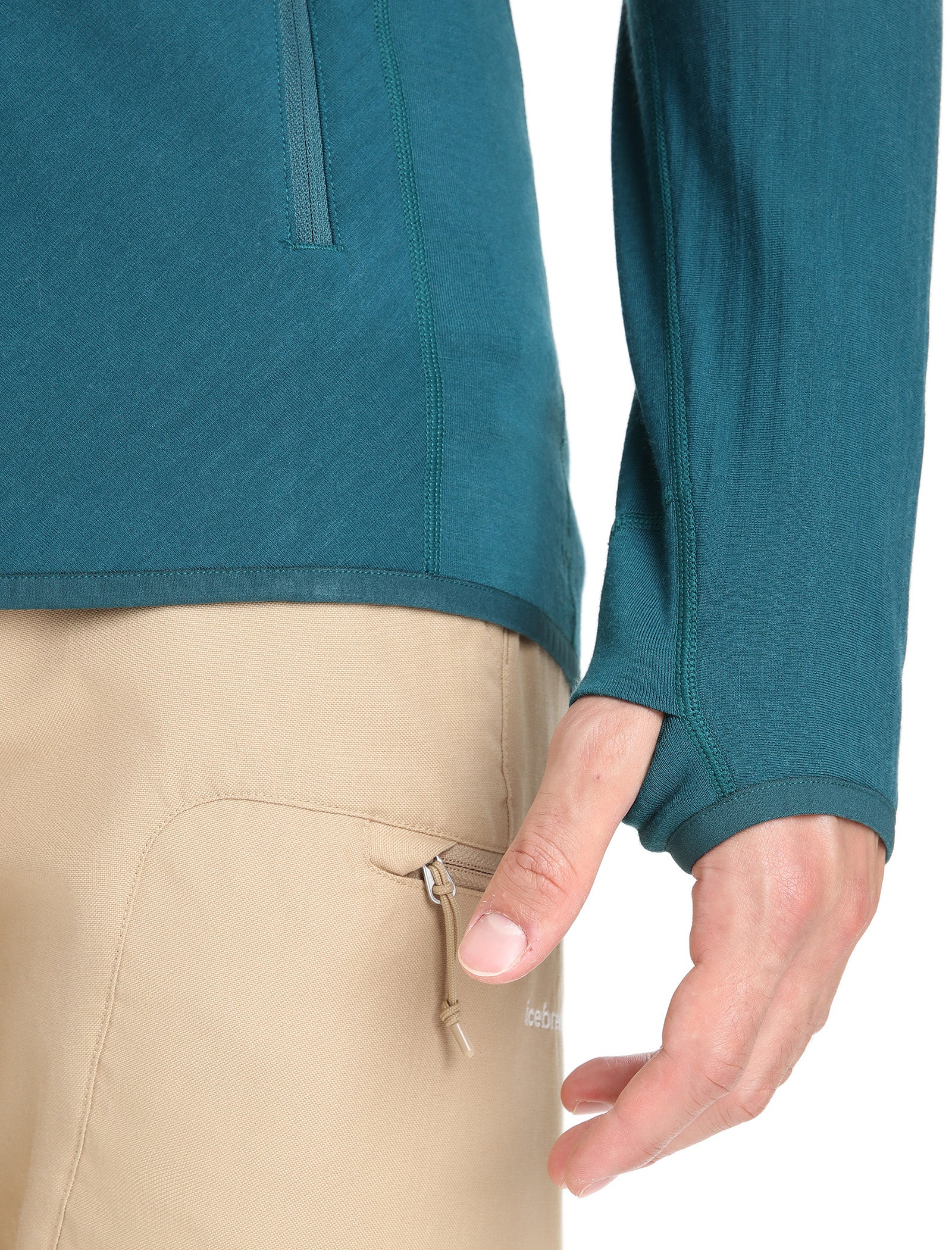 Men's Descender Long Sleeve Zip Jacket - Image 8