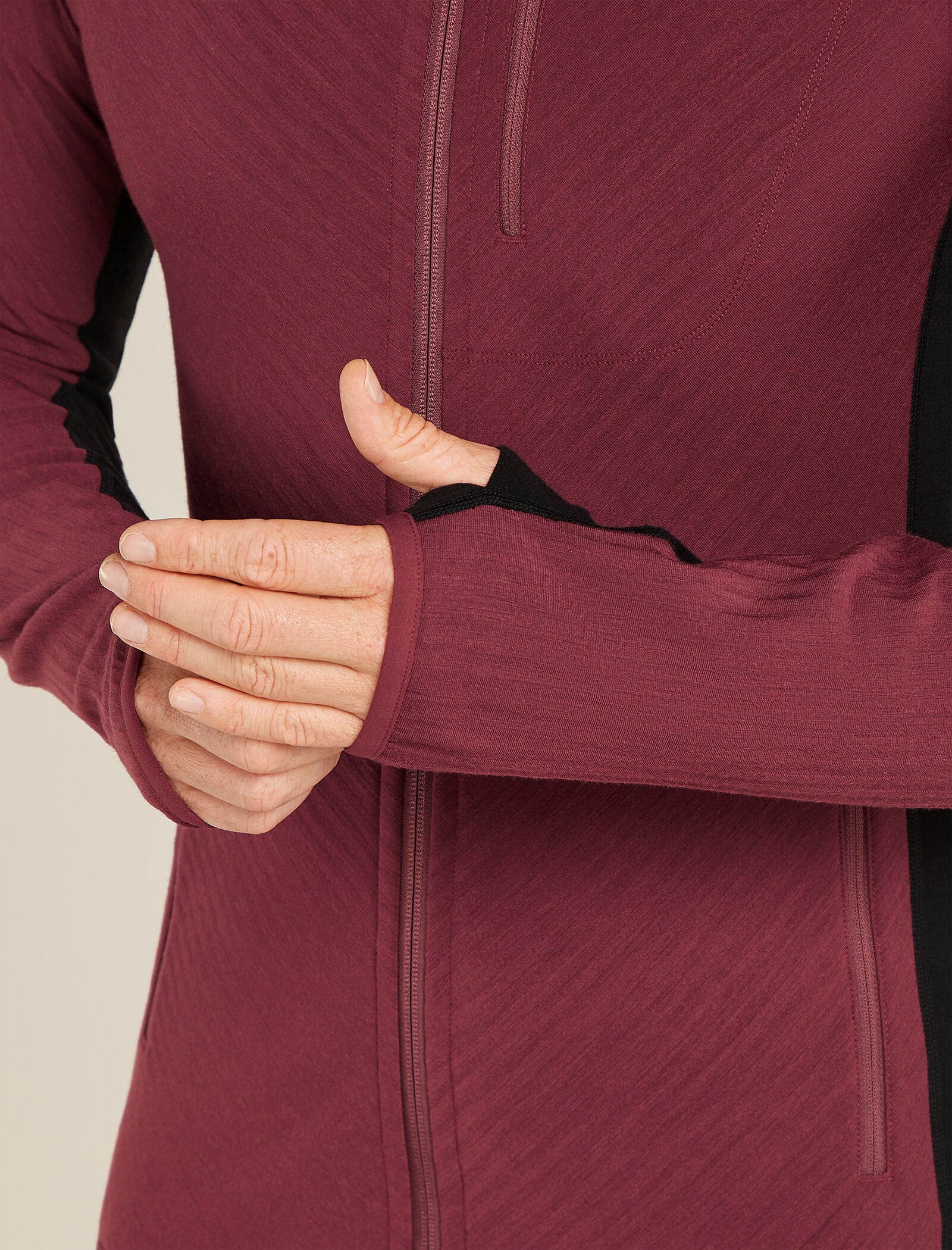 Men's Descender Long Sleeve Zip Jacket - Image 7