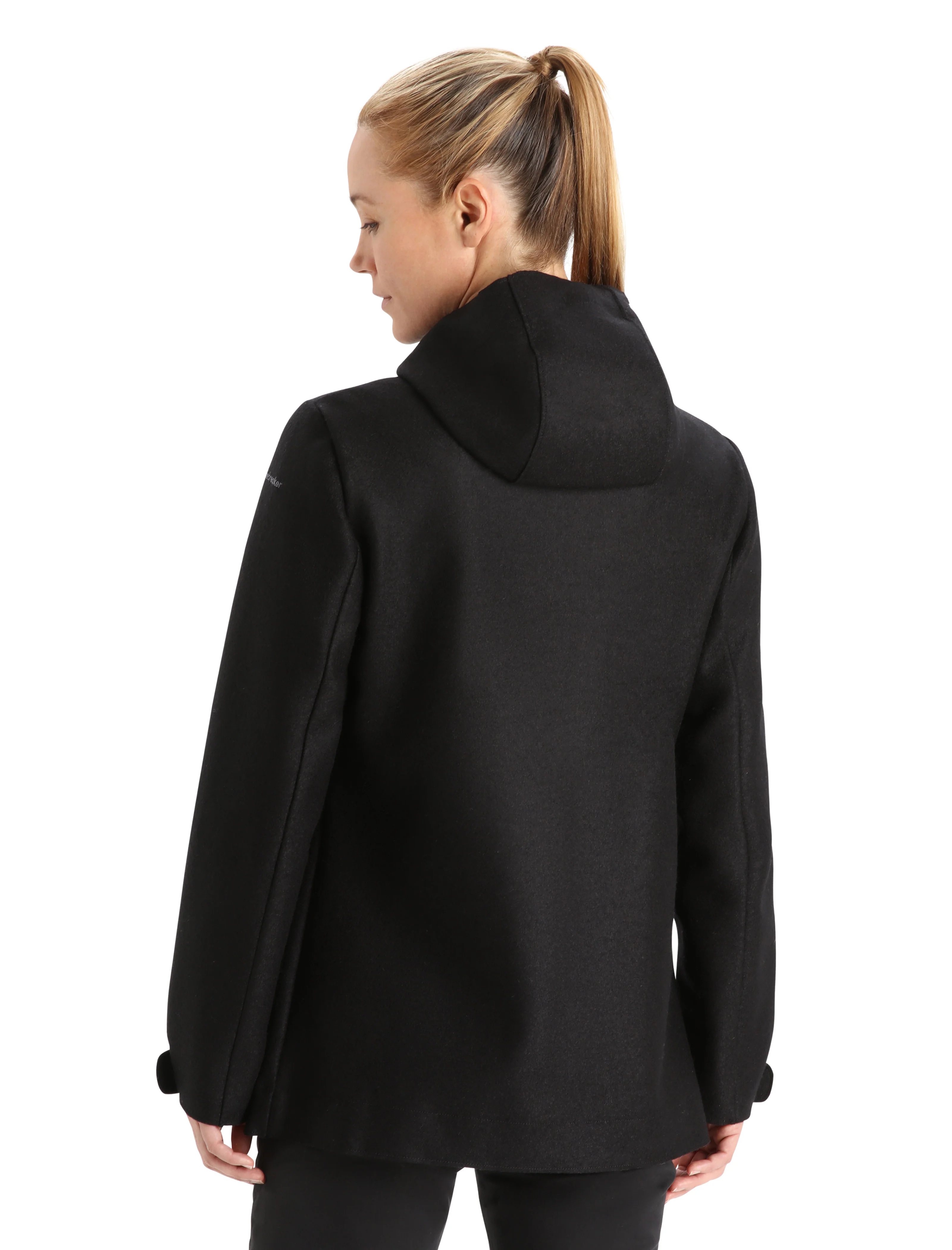 Women's Felted Merino Hooded Jacket - Image 2