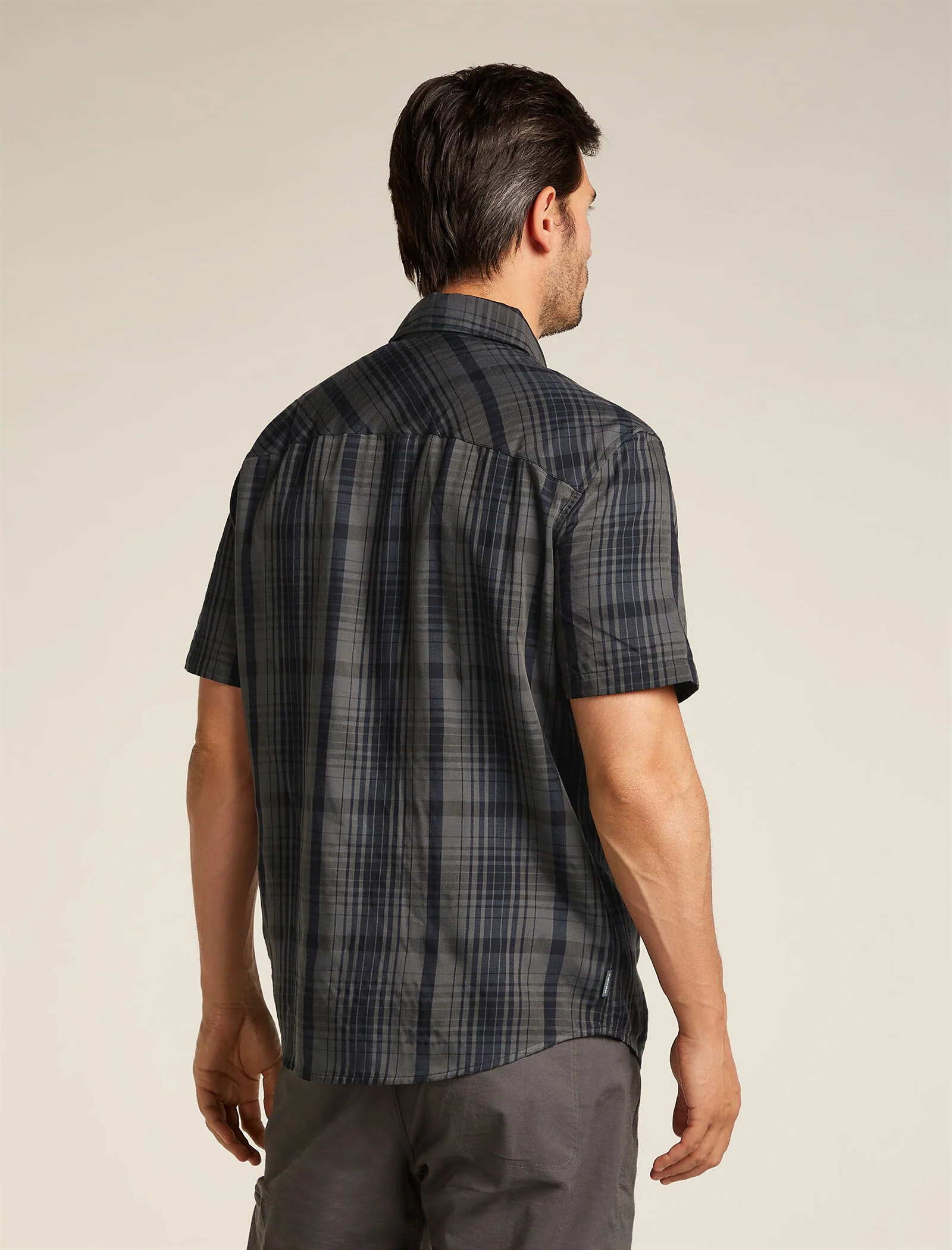 Men's Merino 125 Cool-Lite™ Steveston Short Sleeve Shirt Plaid - Image 2