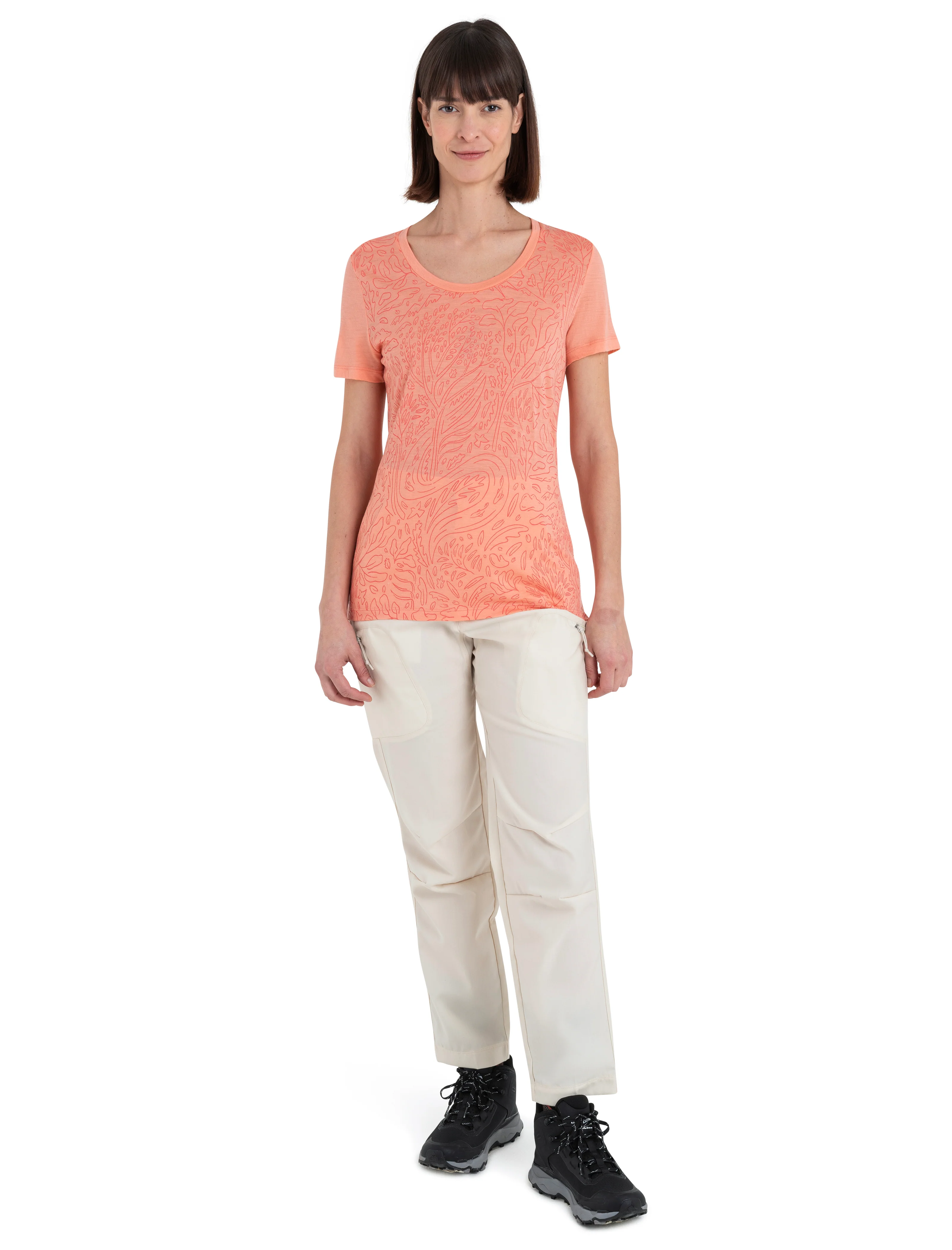 Women's Merino 150 Tech Lite III Scoop T-Shirt Through the Woods - Image 3
