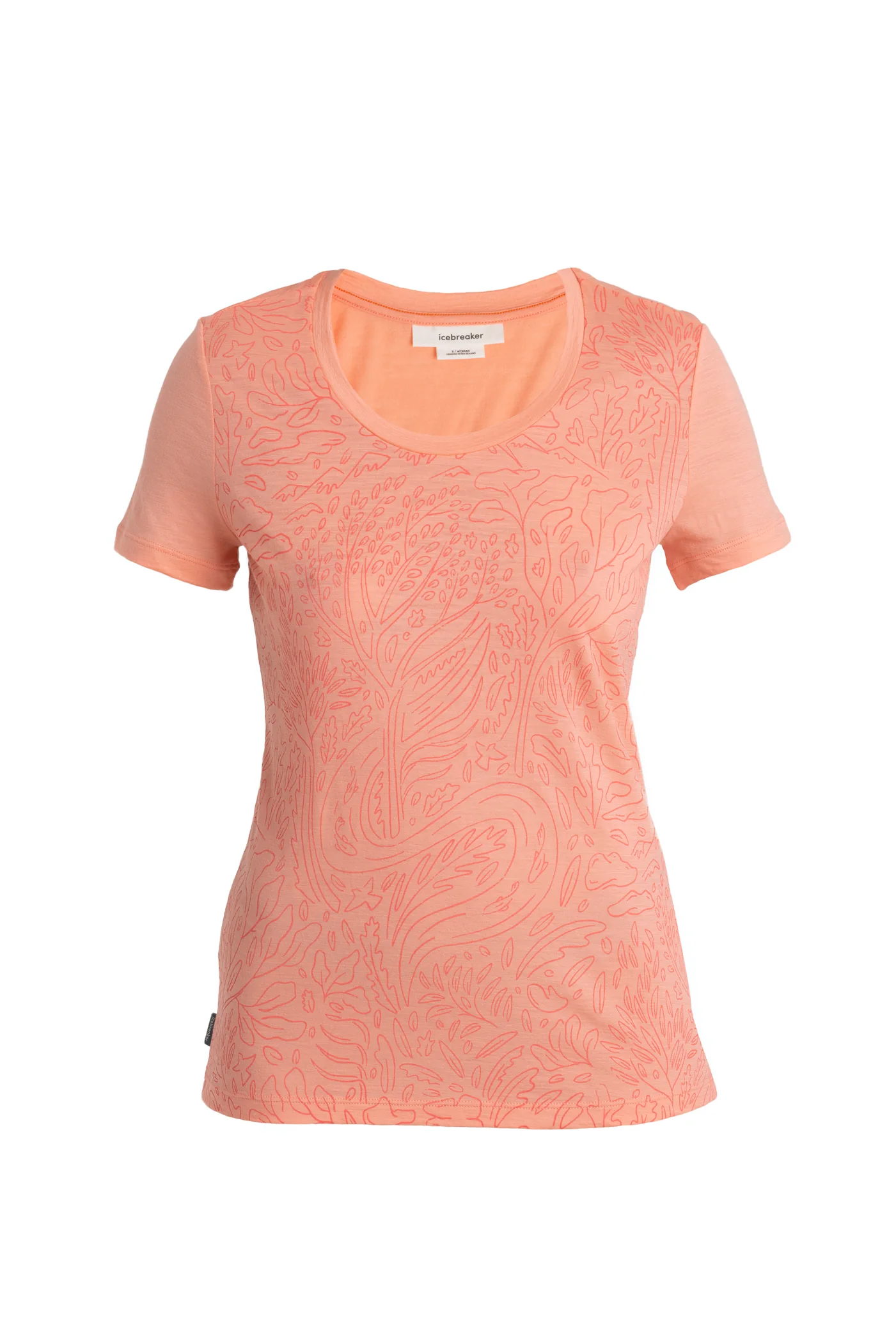Women's Merino 150 Tech Lite III Scoop T-Shirt Through the Woods - Image 6