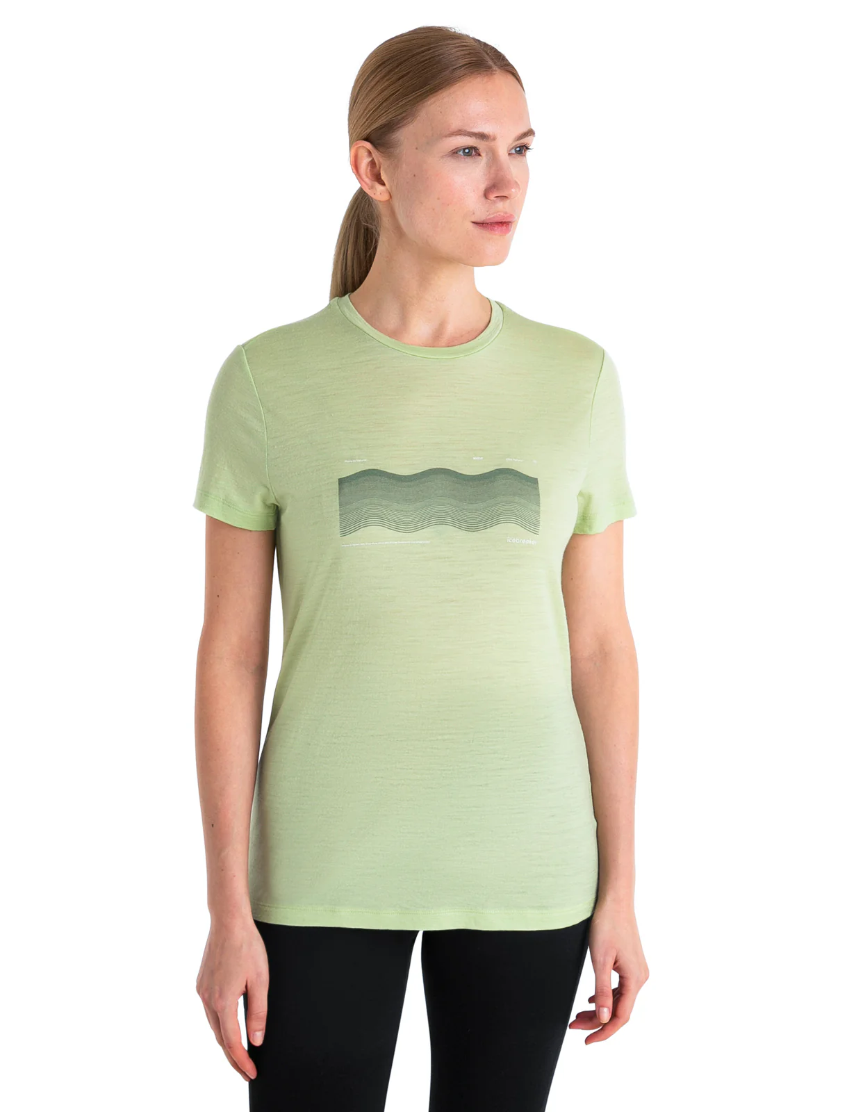 Women's Merino 150 Tech Lite III T-Shirt Contour Waves