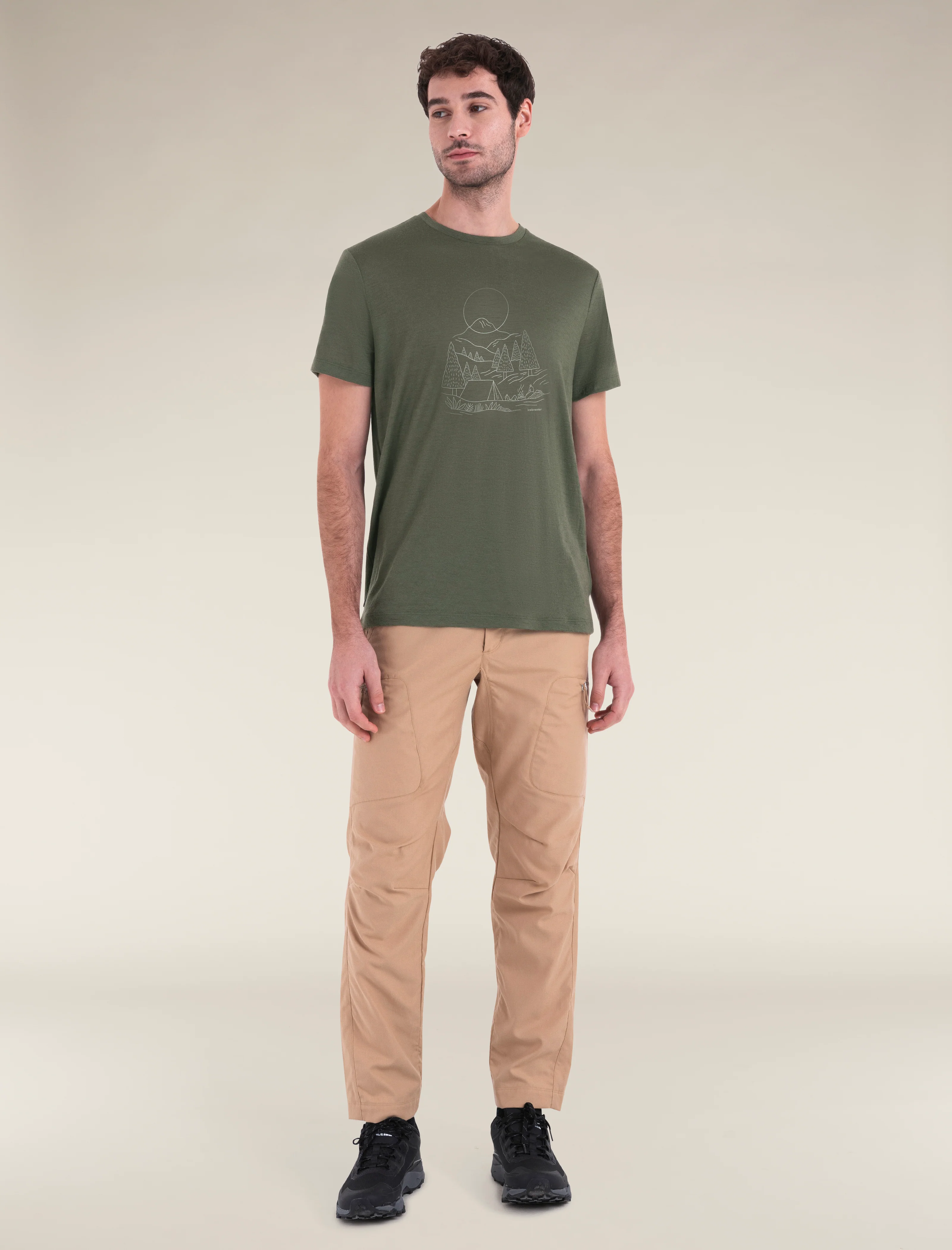 Men's Merino 150 Tech Lite III T-Shirt Sunset Camp - Image 2
