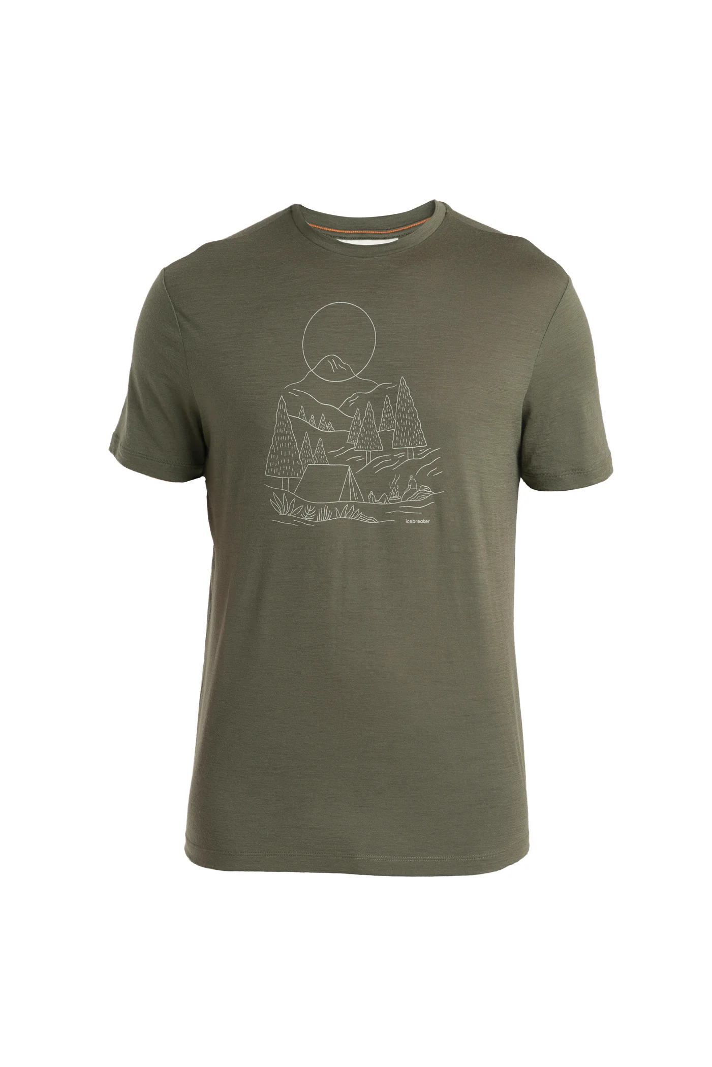Men's Merino 150 Tech Lite III T-Shirt Sunset Camp - Image 3