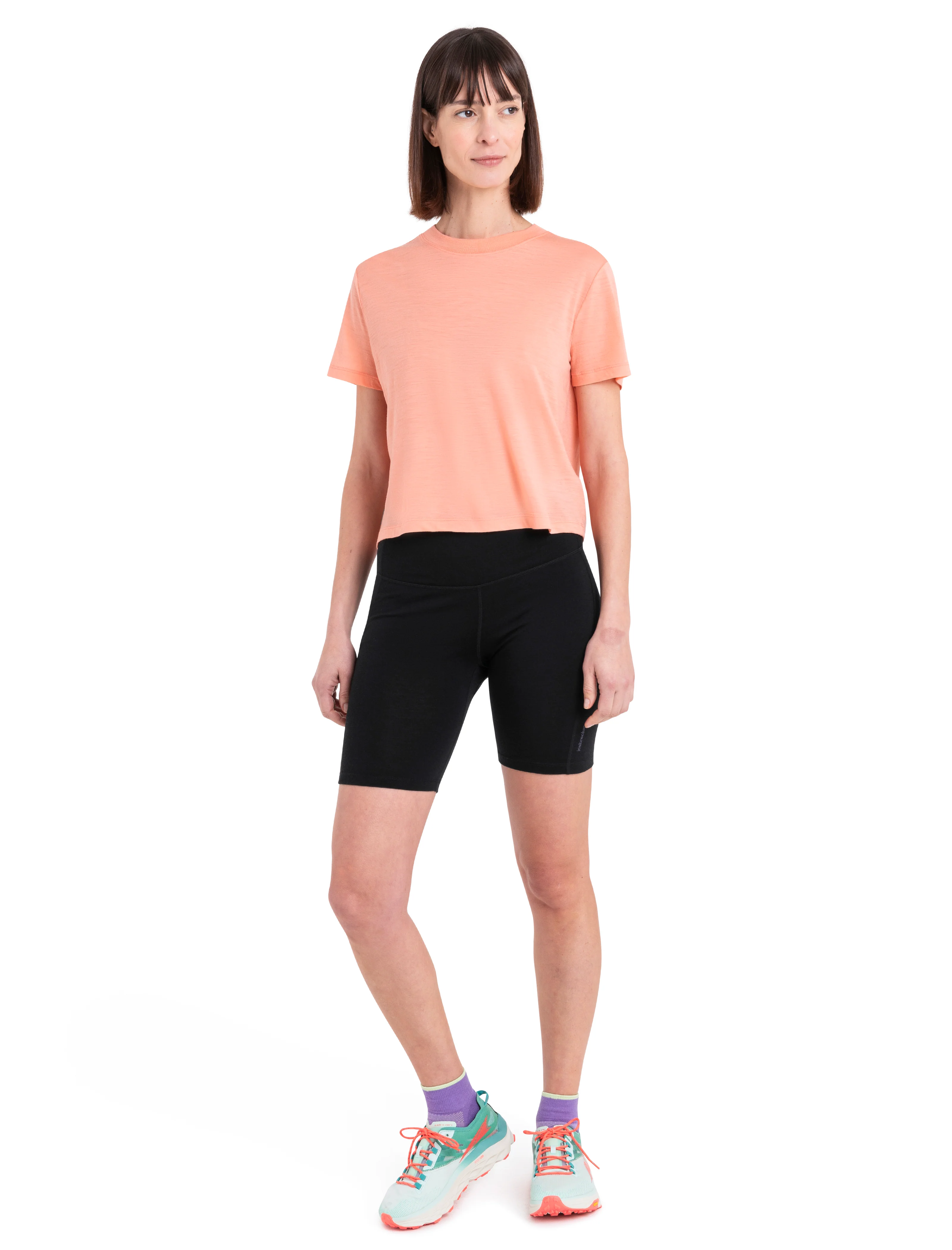 Women's Merino 150 Tech Lite Short Sleeve Crop T-Shirt - Image 3