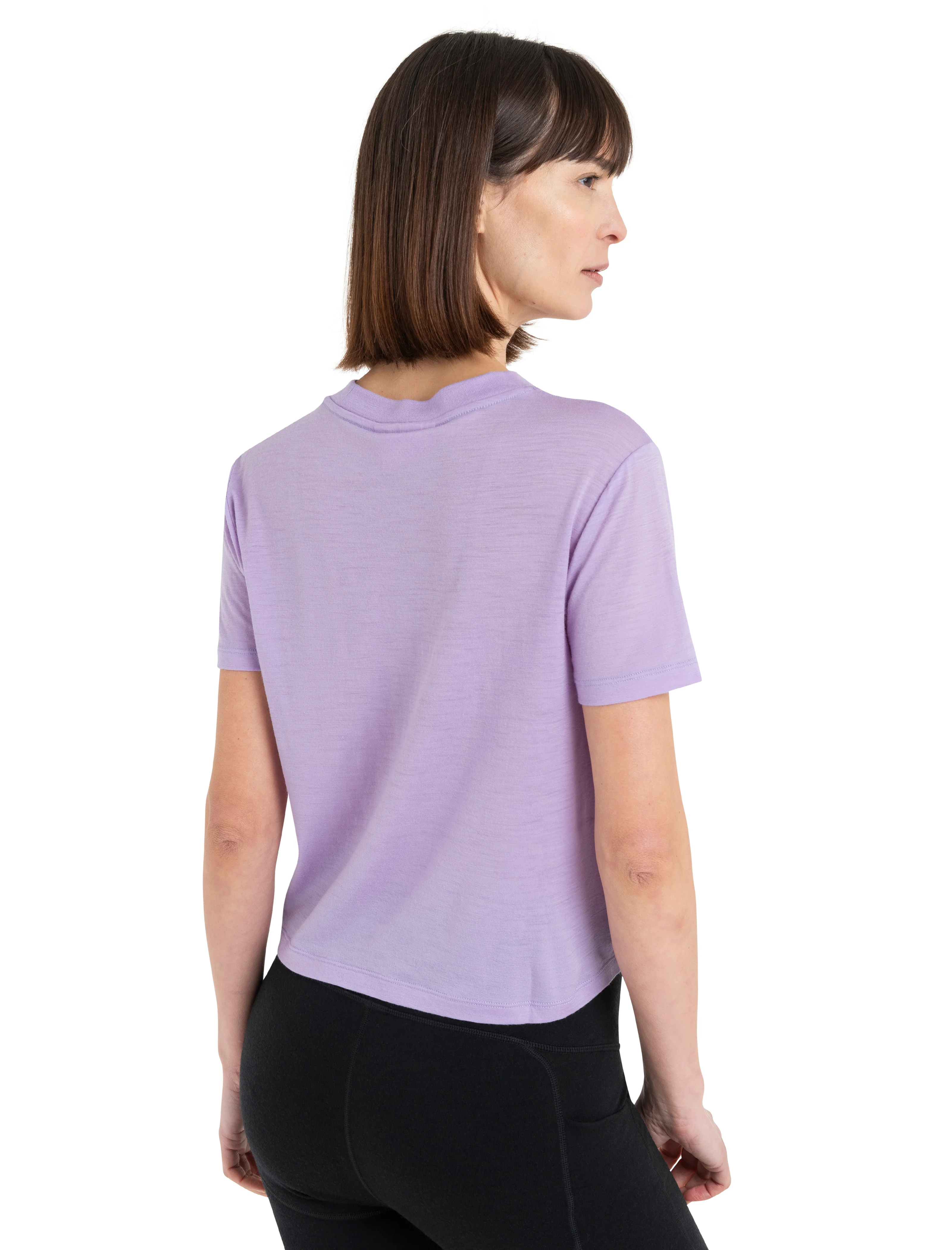 Women's Merino 150 Tech Lite Short Sleeve Crop T-Shirt - Image 2