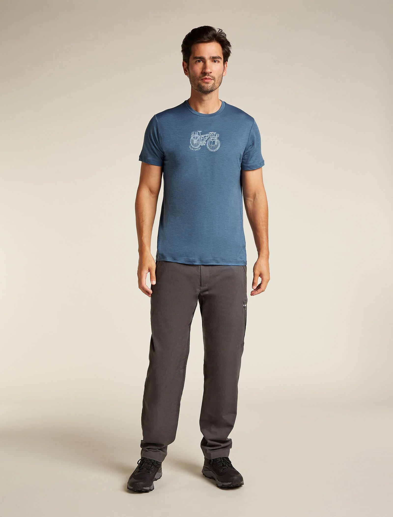 Men's Merino 150 Tech Lite Short Sleeve T-Shirt Adventure Ride - Image 3