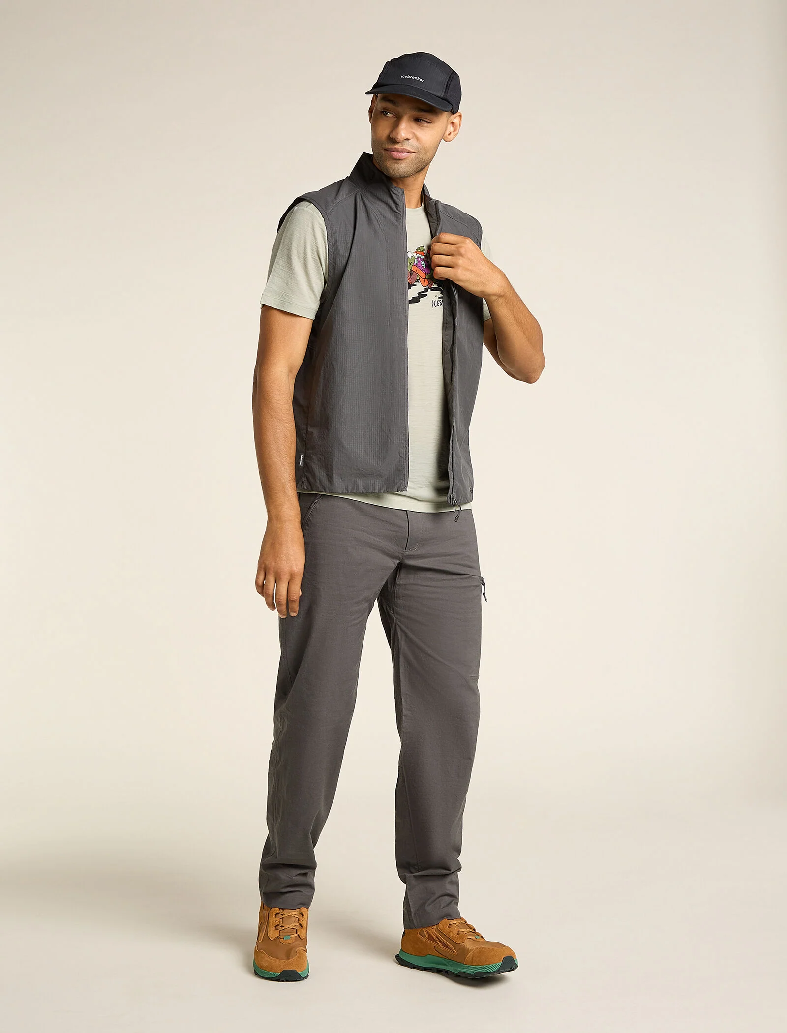 Men's Merino 150 Tech Lite Short Sleeve T-Shirt Catch Me Outside - Image 4