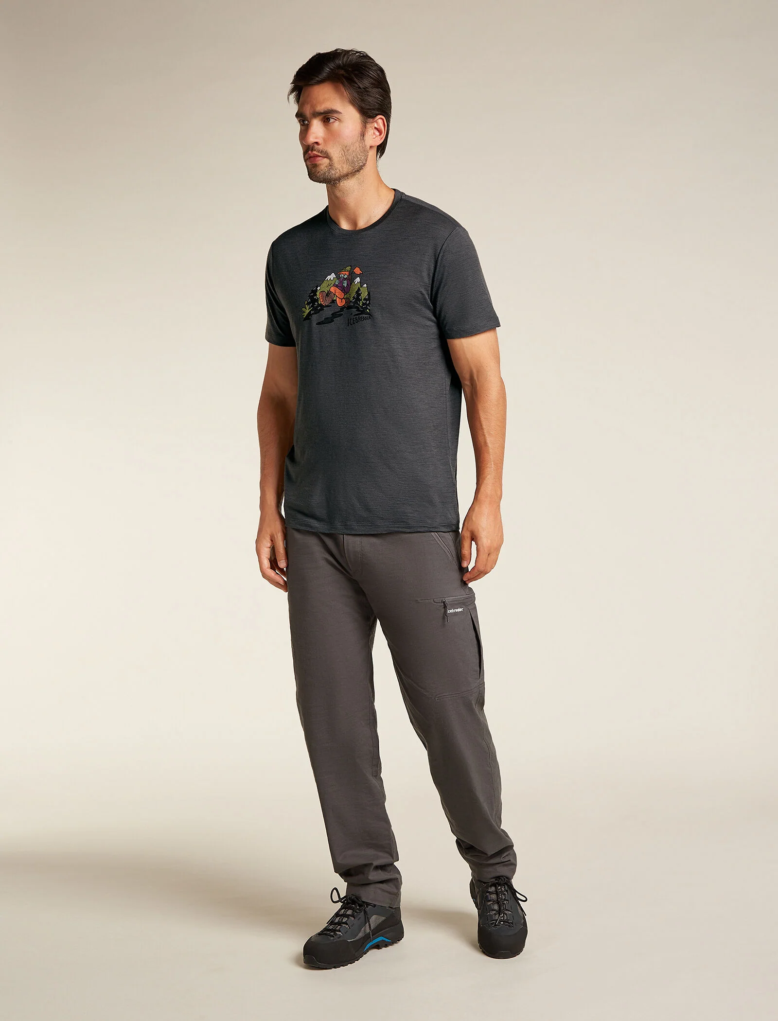Men's Merino 150 Tech Lite Short Sleeve T-Shirt Catch Me Outside - Image 3