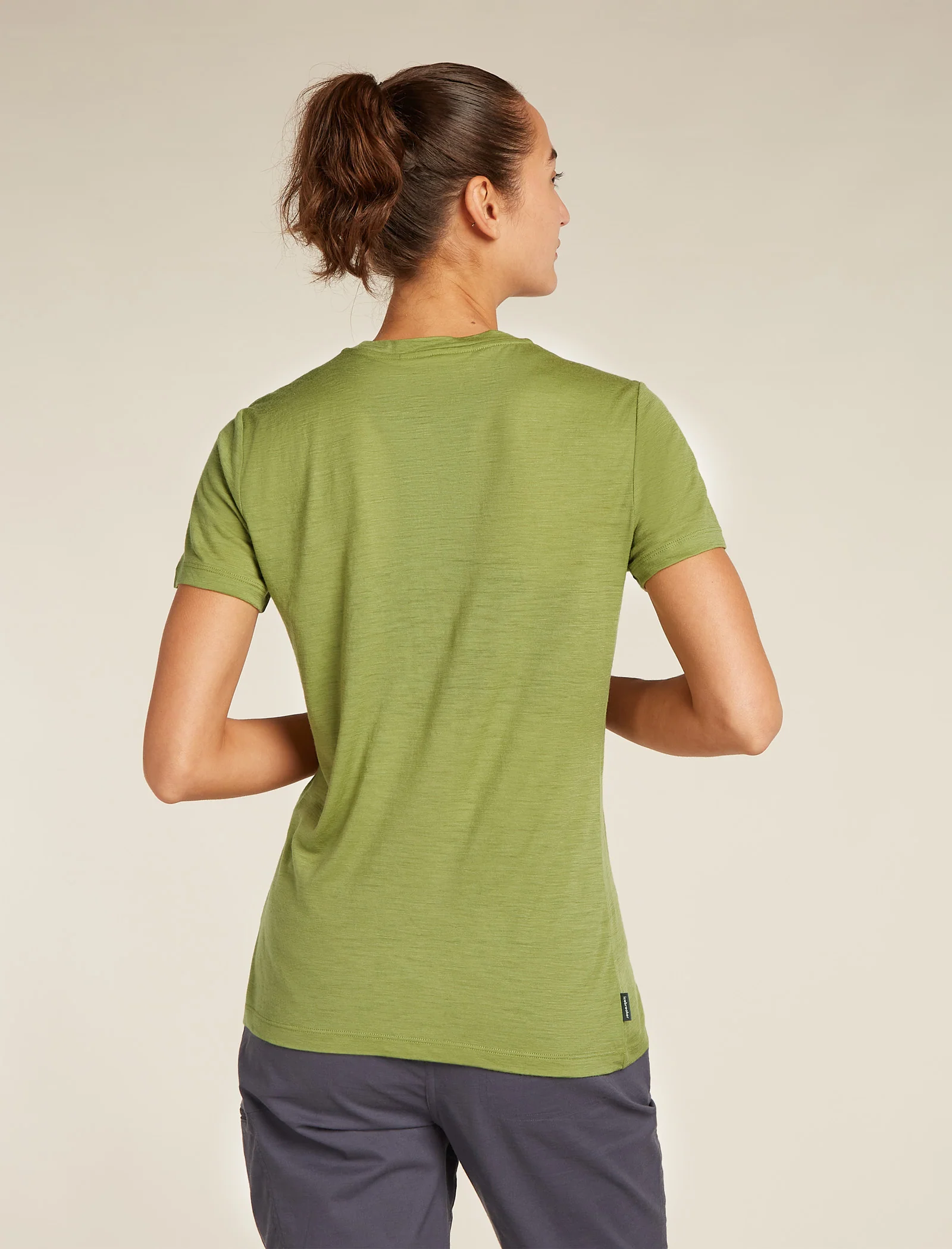 Women's Merino 150 Tech Lite Short Sleeve T-Shirt Fresh Fern - Image 2