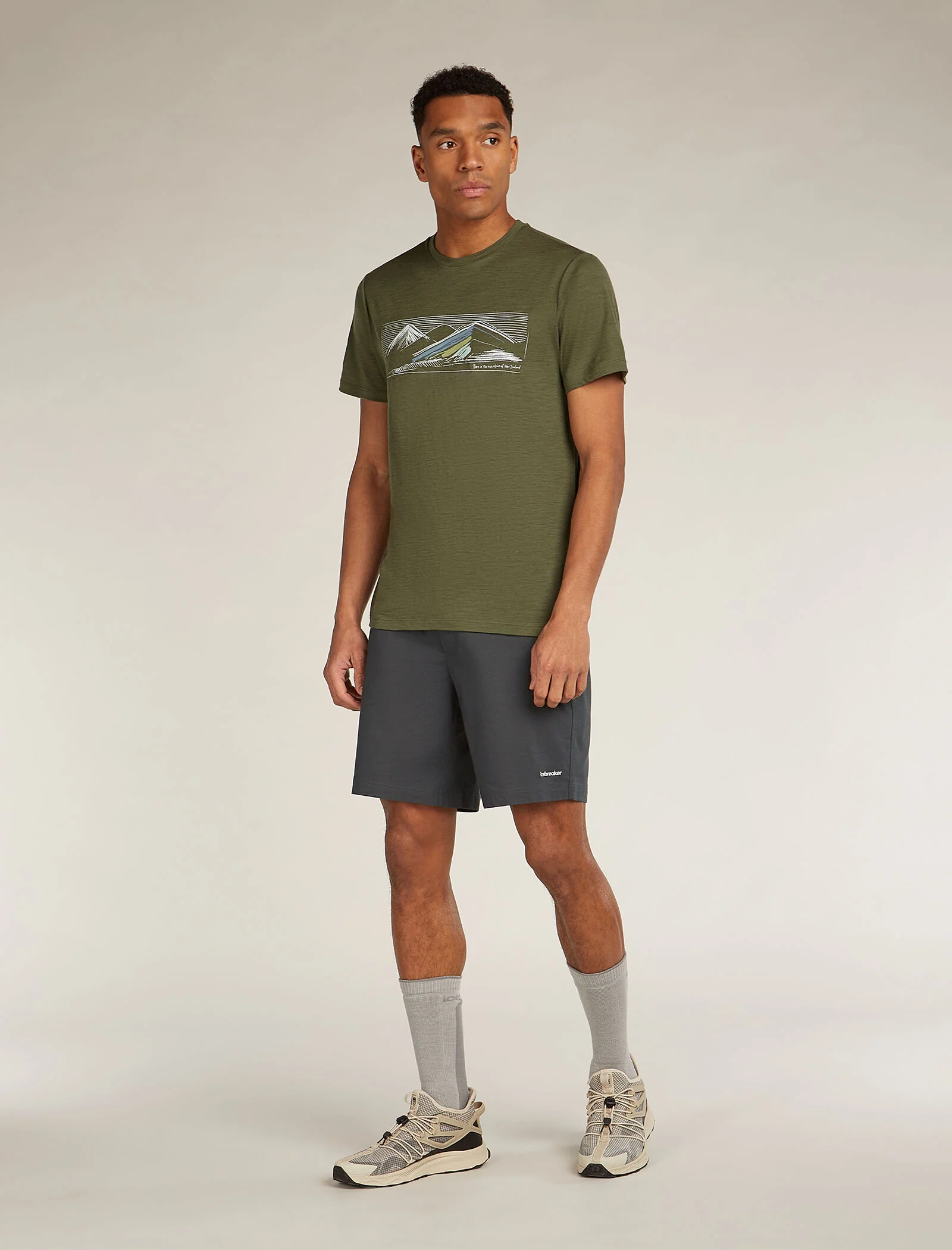 Men's Merino 150 Tech Lite Short Sleeve T-Shirt Highland - Image 3