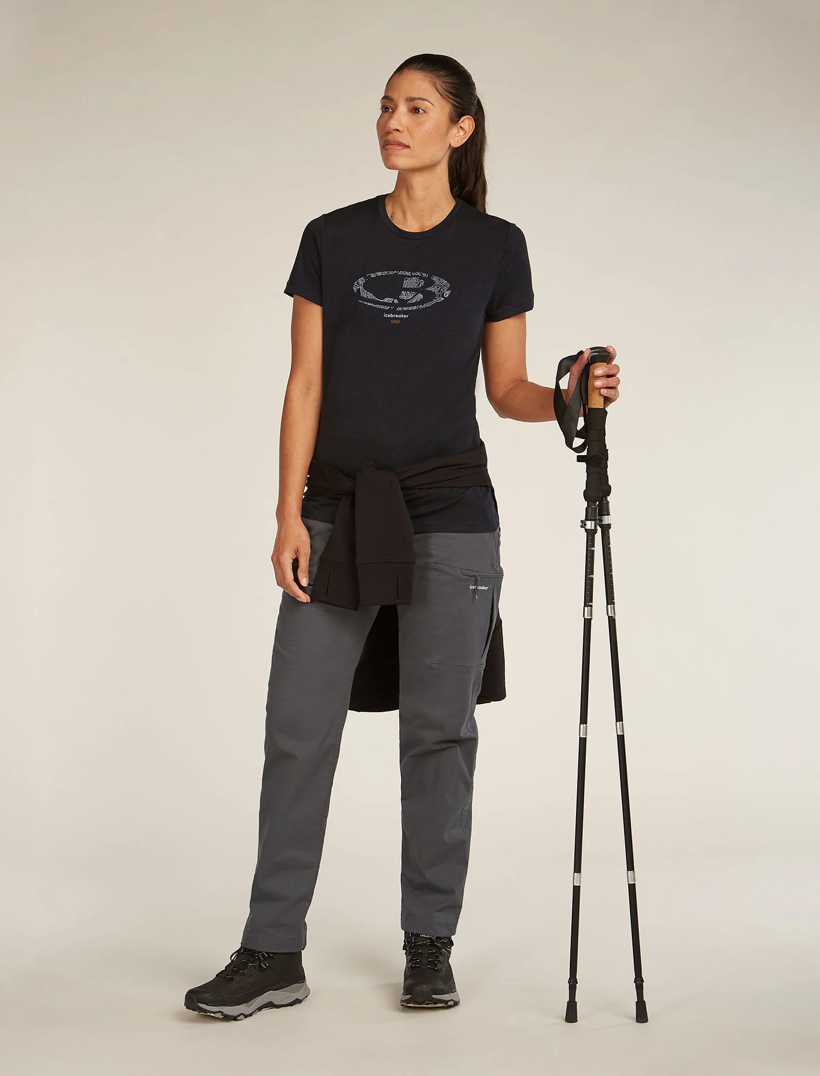Women's Merino 150 Tech Lite Short Sleeve T-Shirt icebreaker Anniversary - Image 4