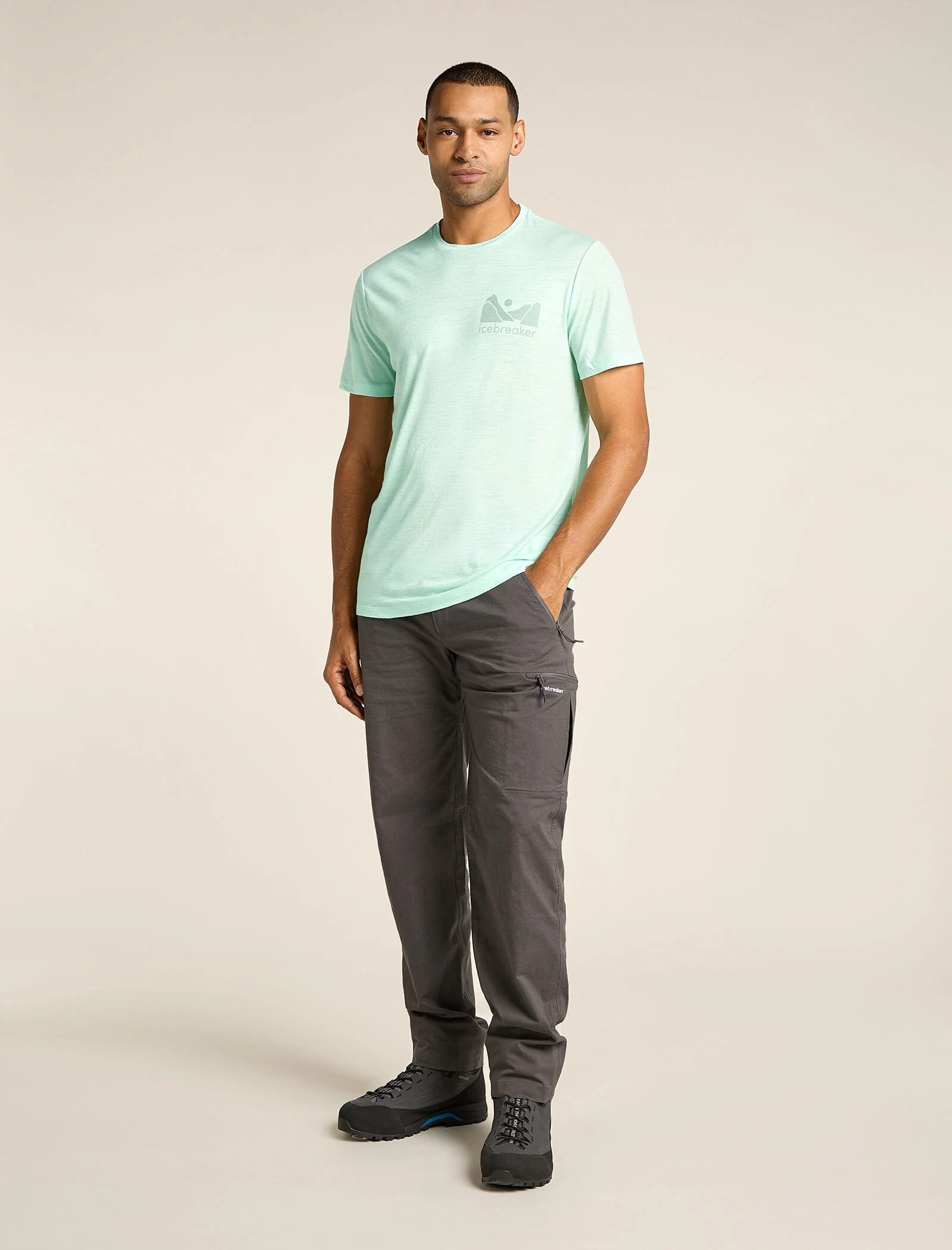 Men's Merino 150 Tech Lite Short Sleeve T-Shirt Southern Shapes - Image 3