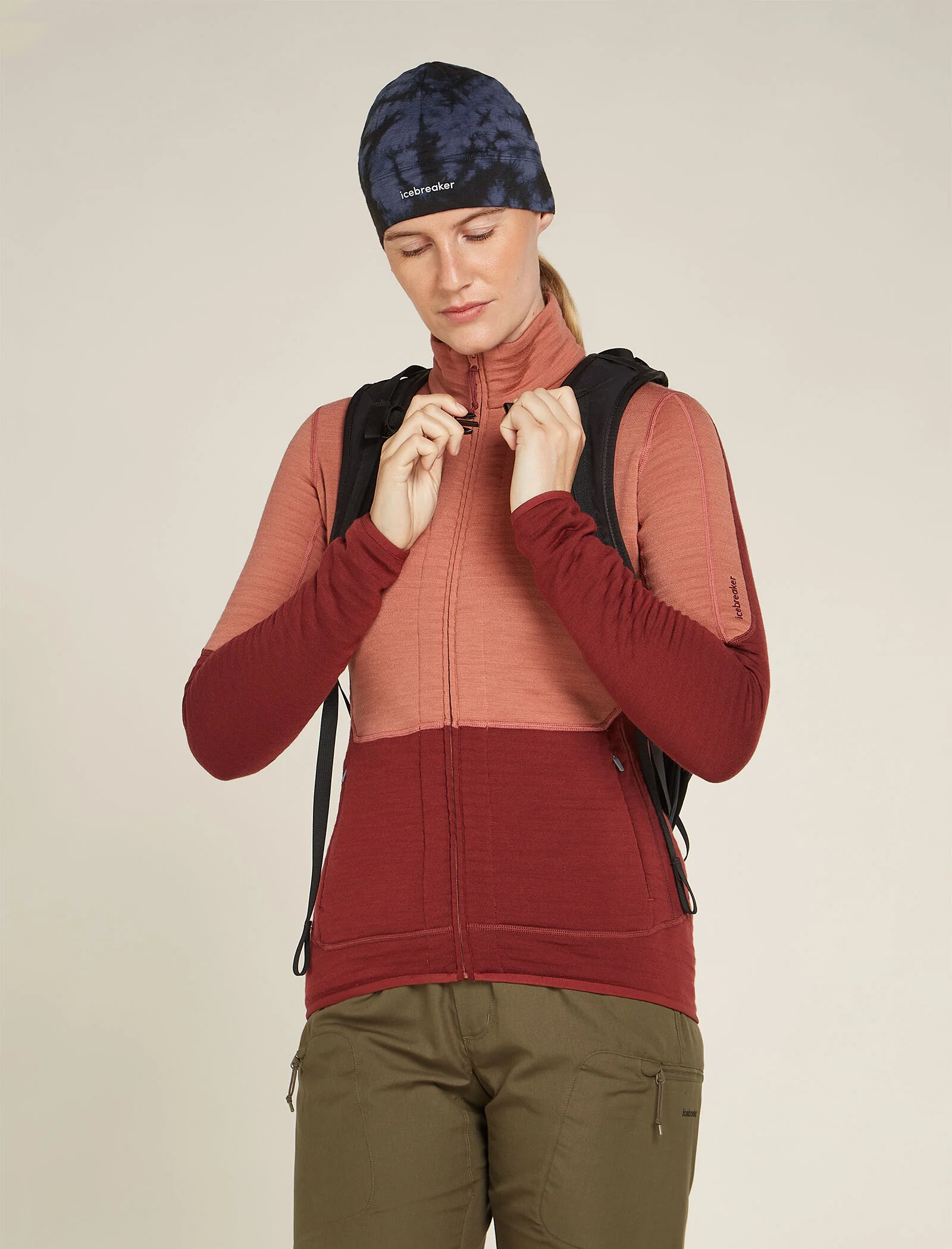 Unisex Merino 200 Oasis Beanie Cloud Dye