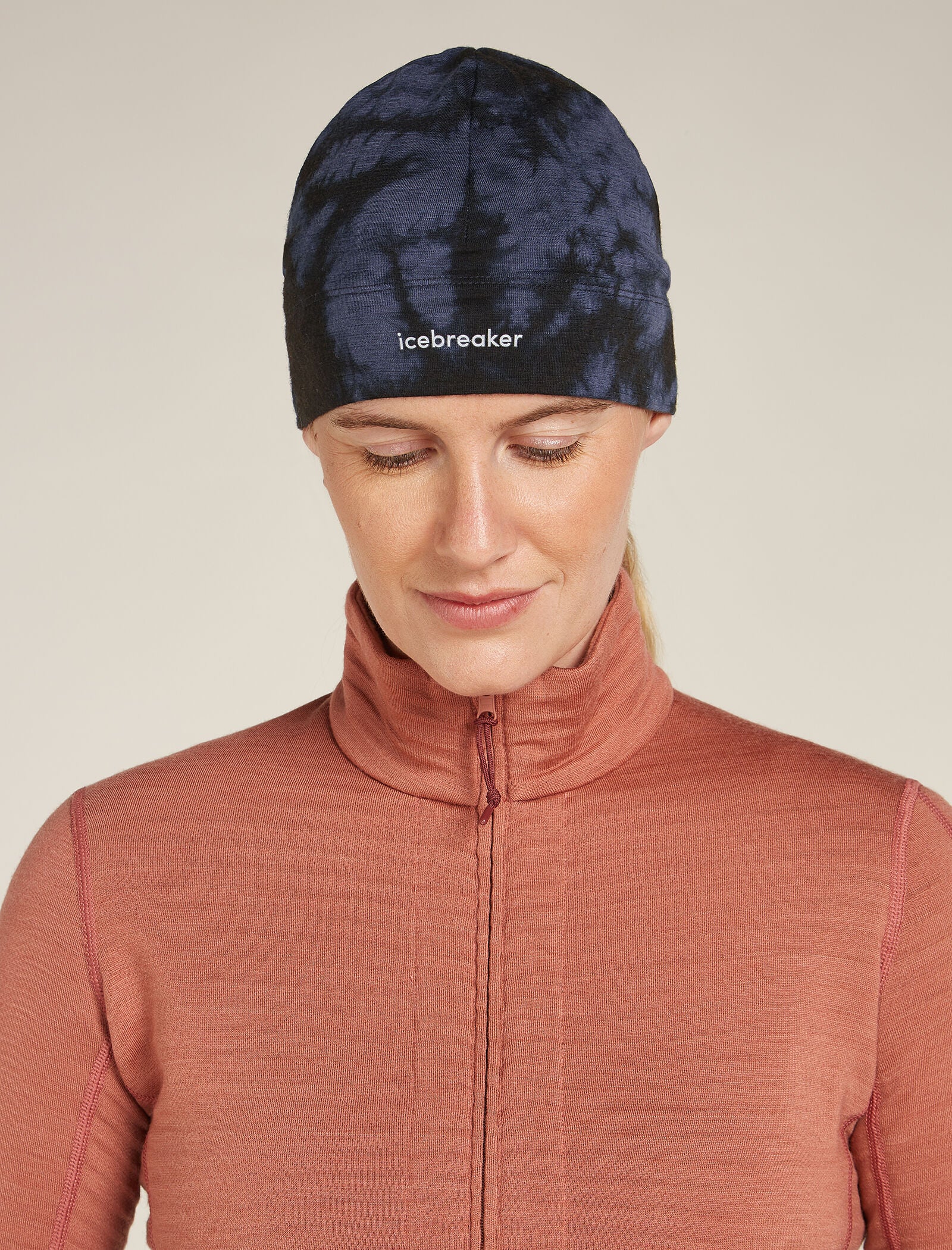 Unisex Merino 200 Oasis Beanie Cloud Dye - Image 2
